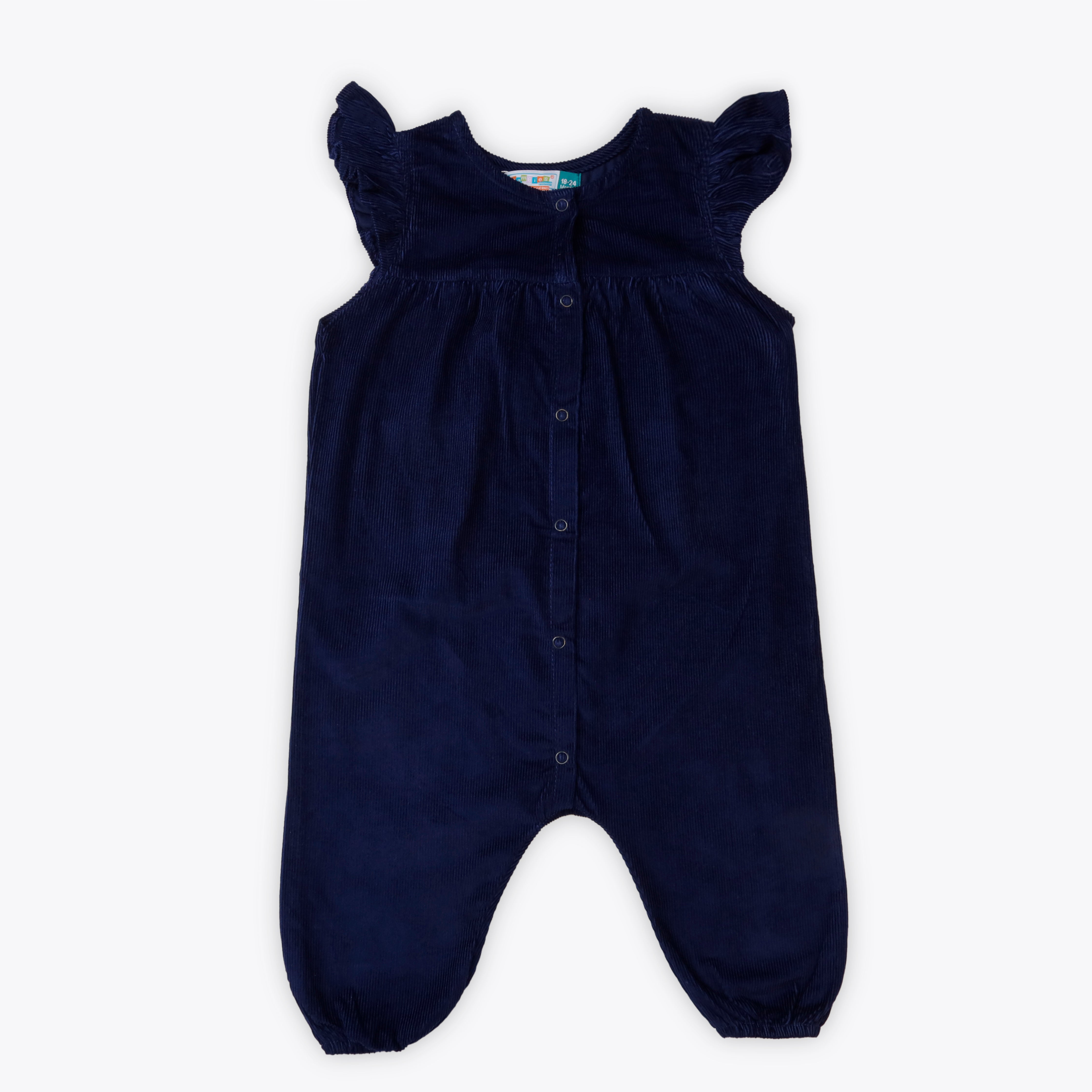 Jumpsuit Corduroy Navy Infant