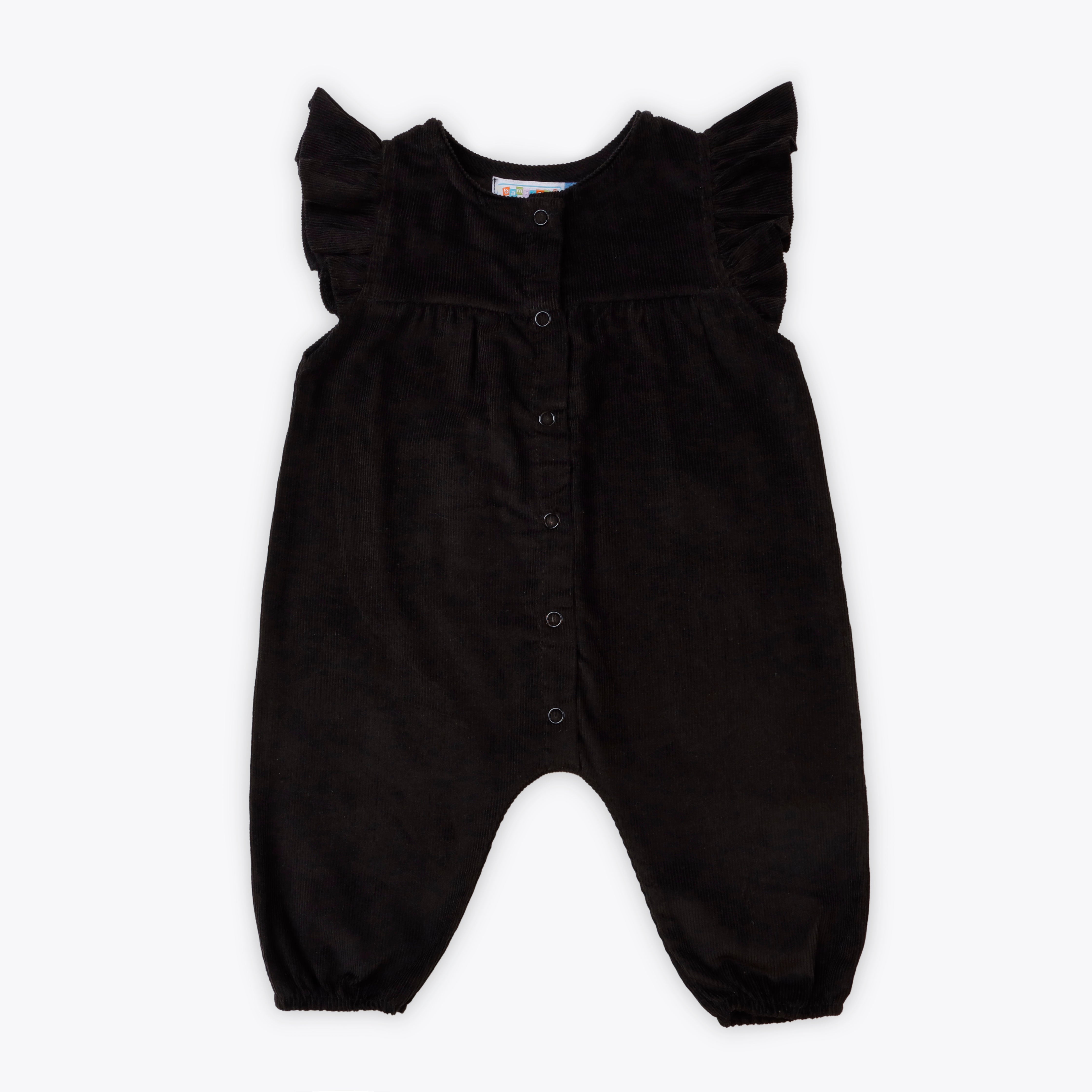 Jumpsuit Corduroy Black Infant