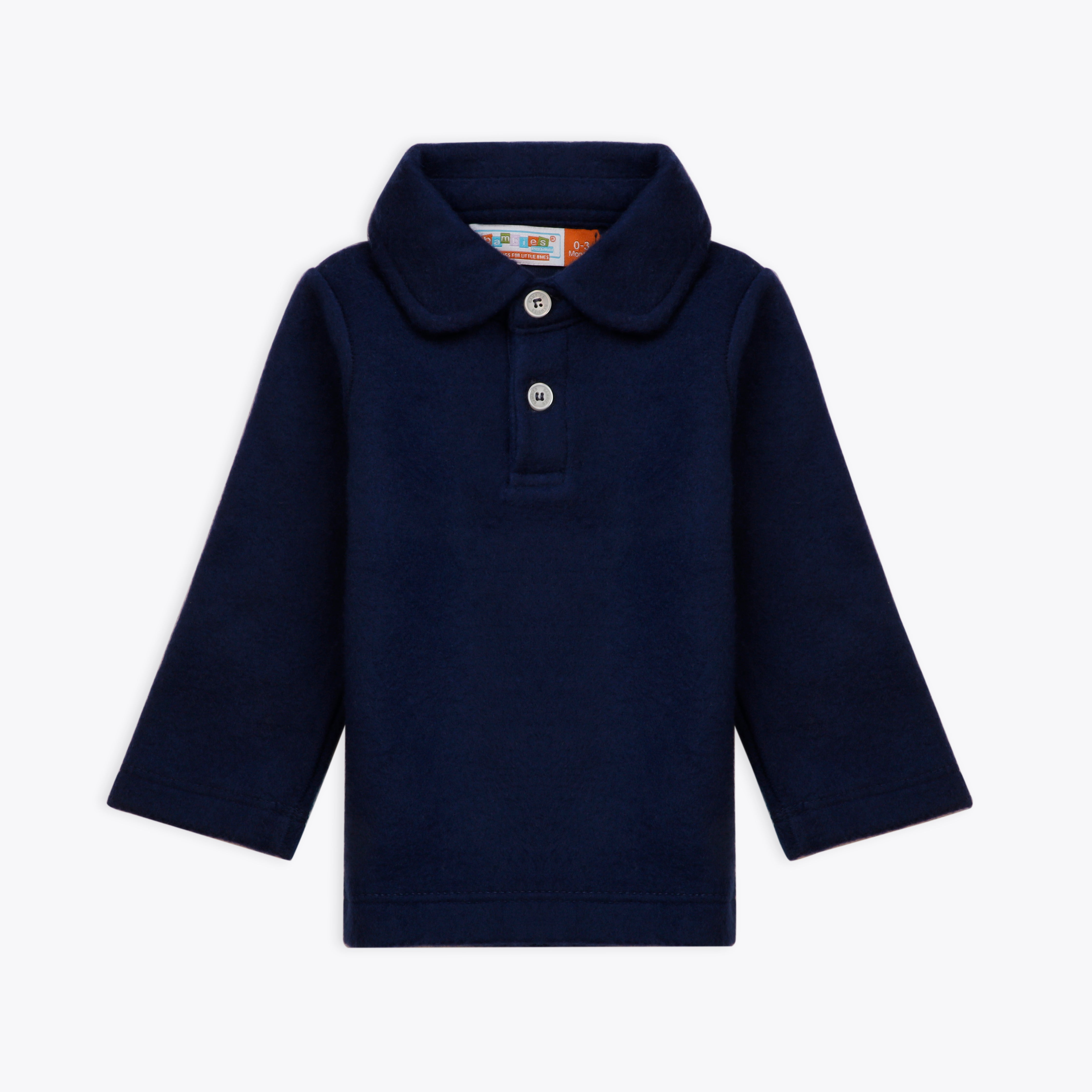 Shirt Collar Style Navy Infant