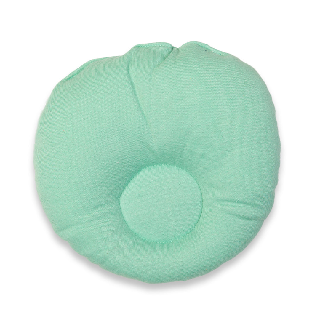 Round Pillow Ferozi Stripes