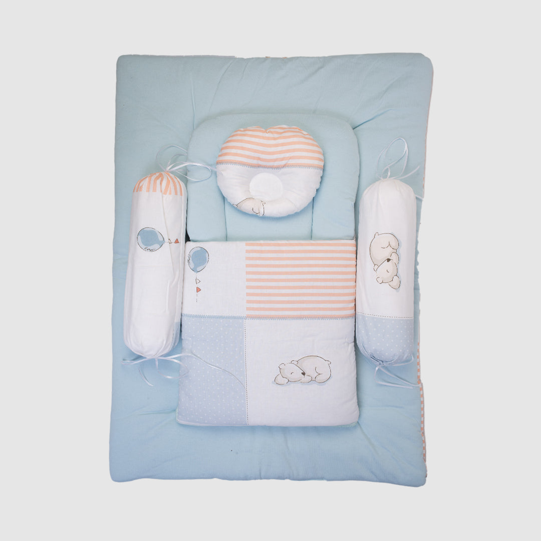 Gift Set 5 Pcs Baloon Mint Blue