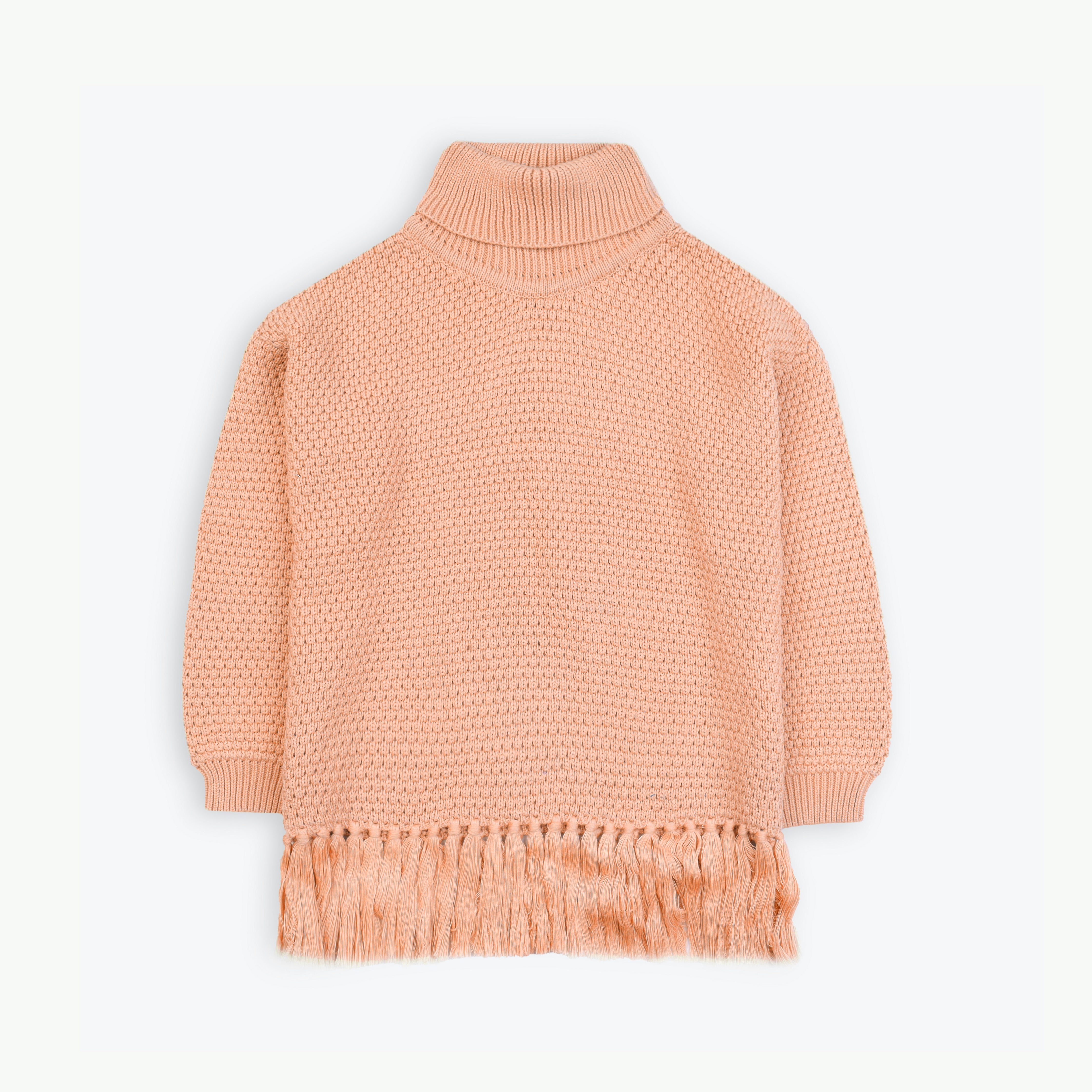 Top Woolen Girls Peachy Pink Toddler