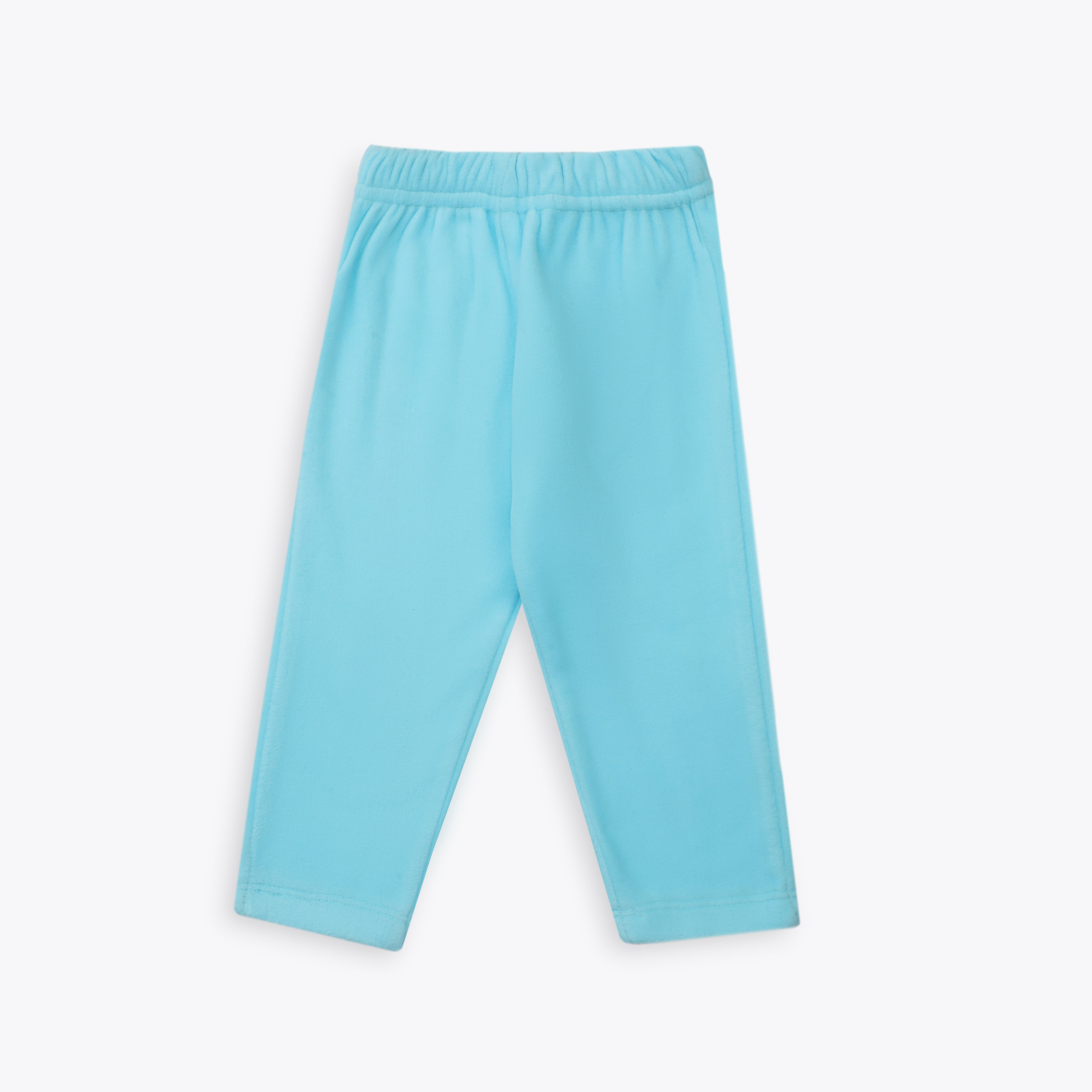 Pajama Fleeces Frill Blue Infant