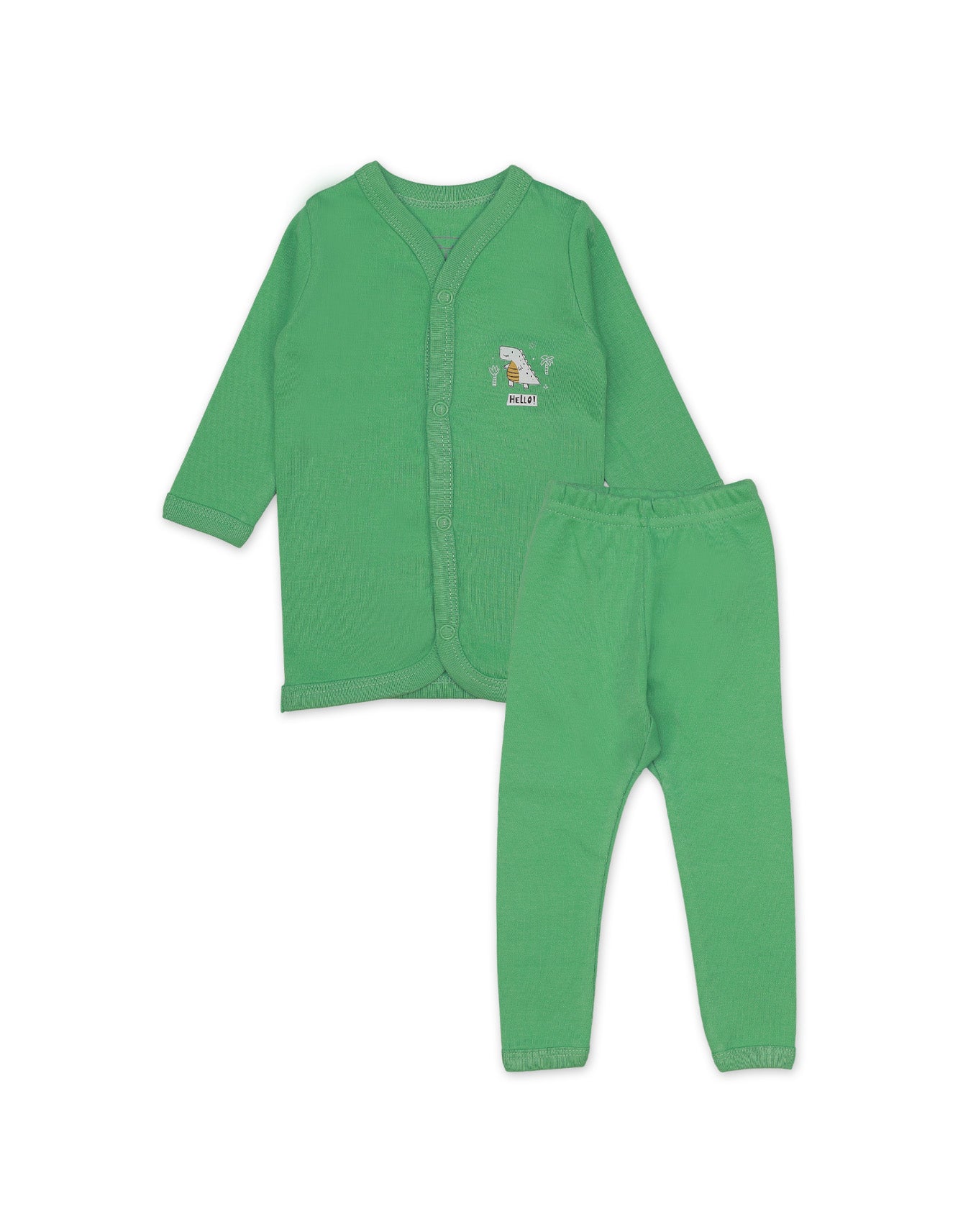 Zubaida's Bambies Night Suit "Green Dino Theme"
