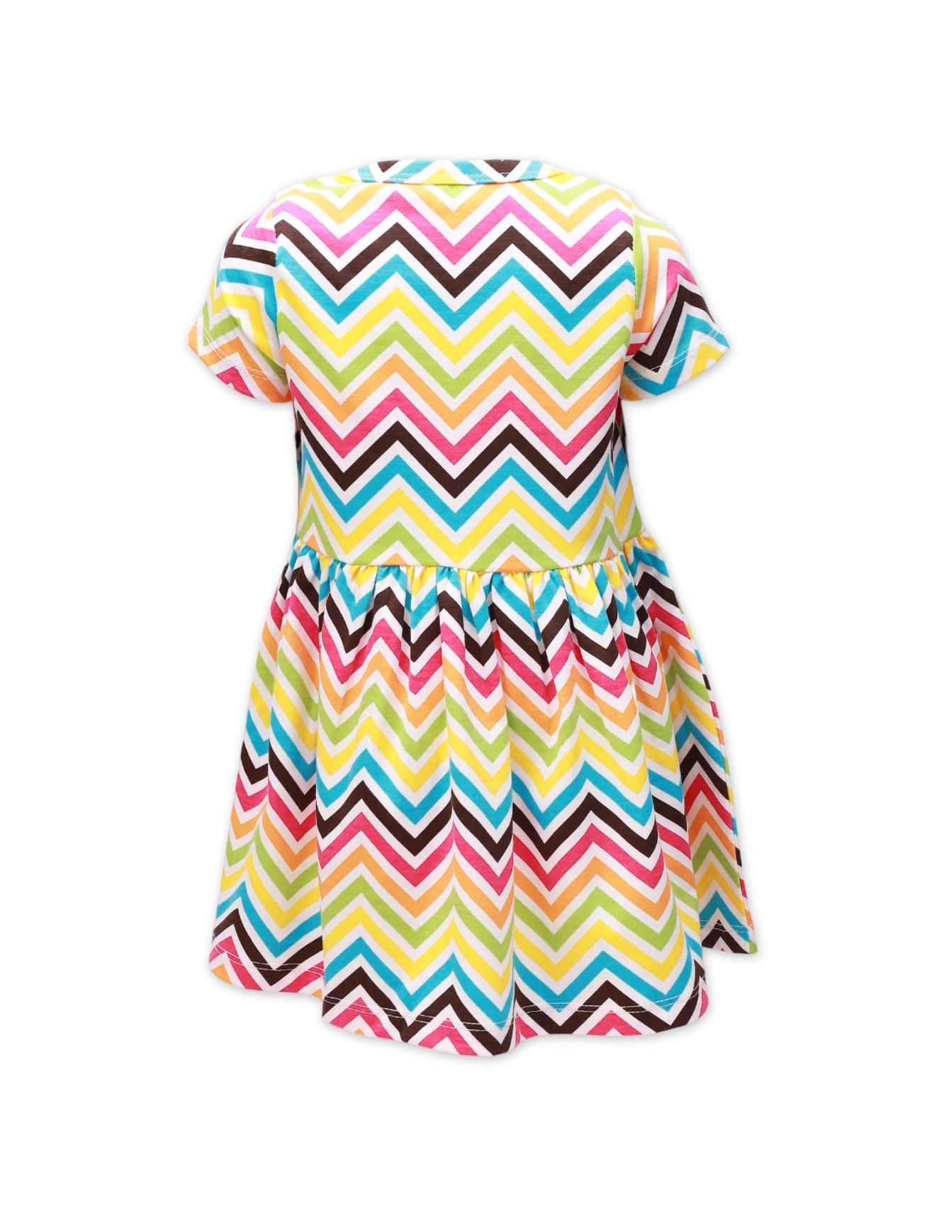 Zubaida's Shortsleeves Vibrant Dress - Zubaidas Officialâ„¢
