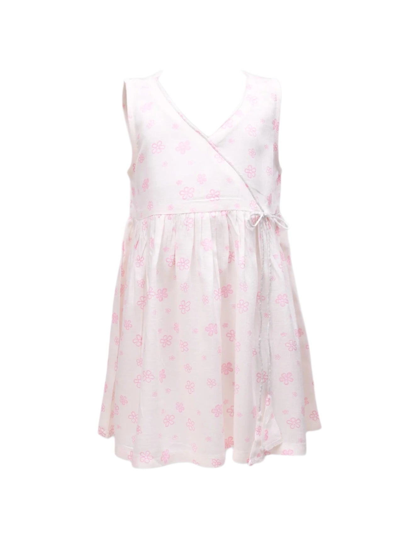 Zubaida's Sleeveless Floral Dress - Zubaidas Officialâ„¢