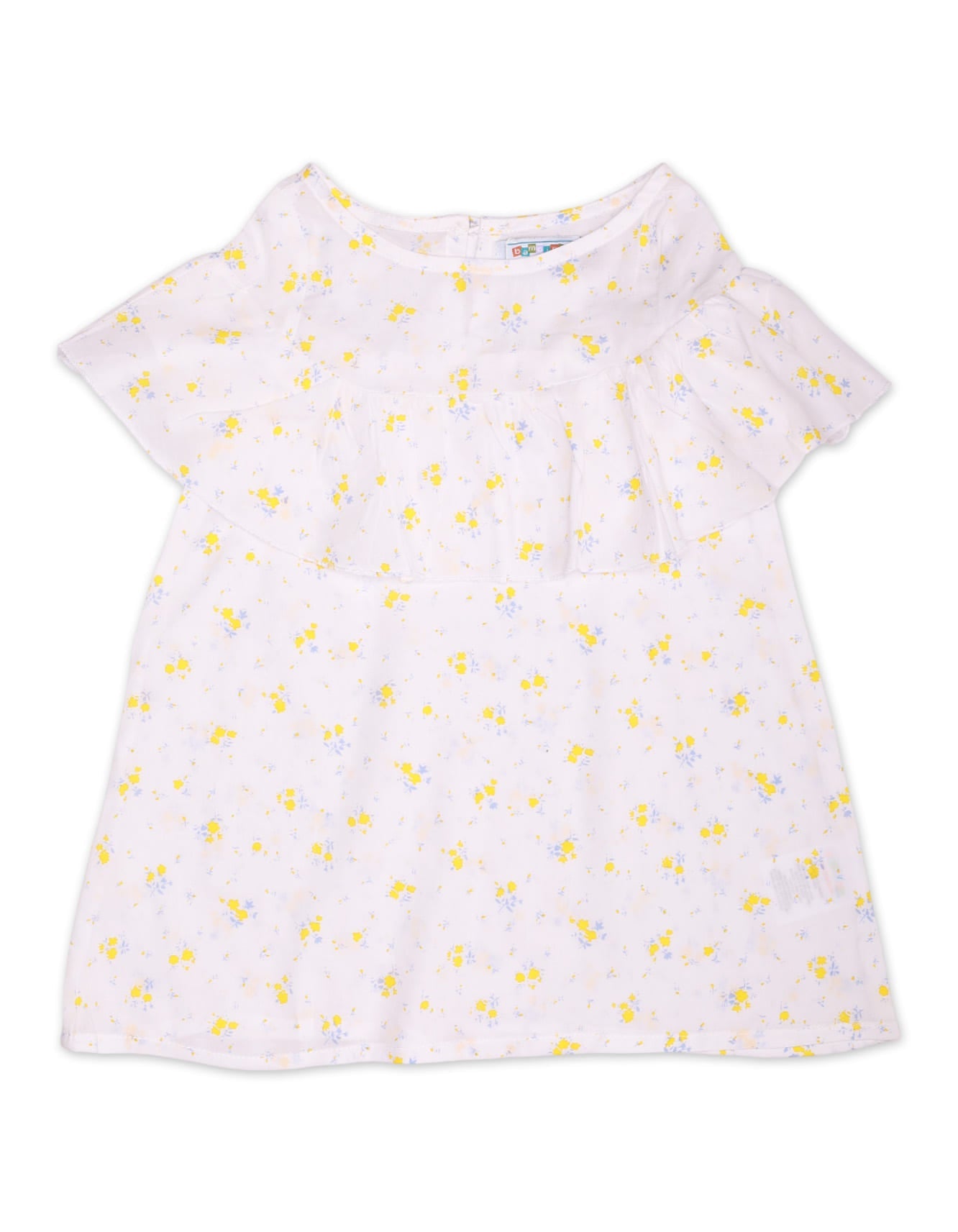 Zubaida's Flutter Sleeves Floral Dress - Zubaidas Officialâ„¢