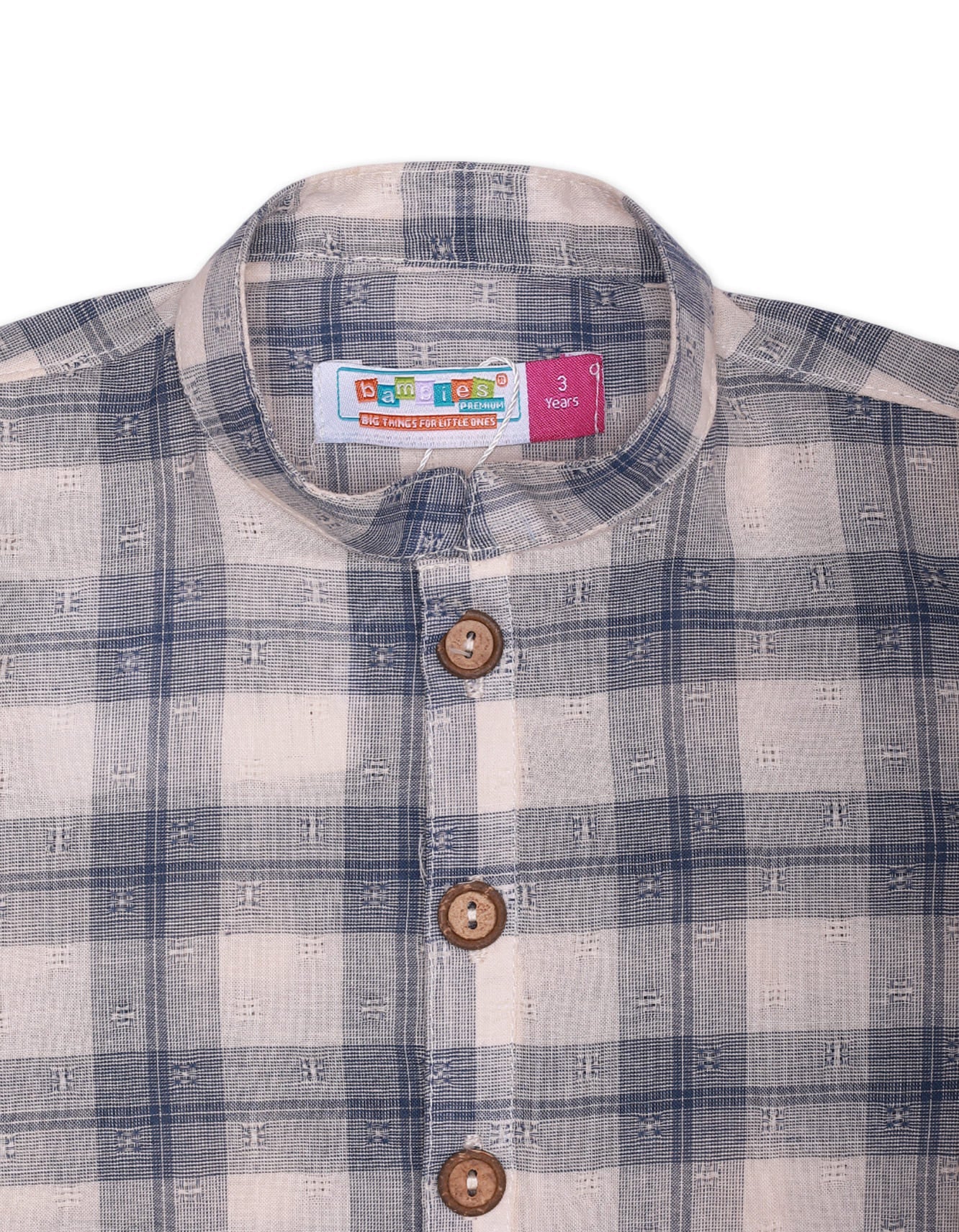 Zubaida's Gingham Check Kurta - Zubaidas Officialâ„¢