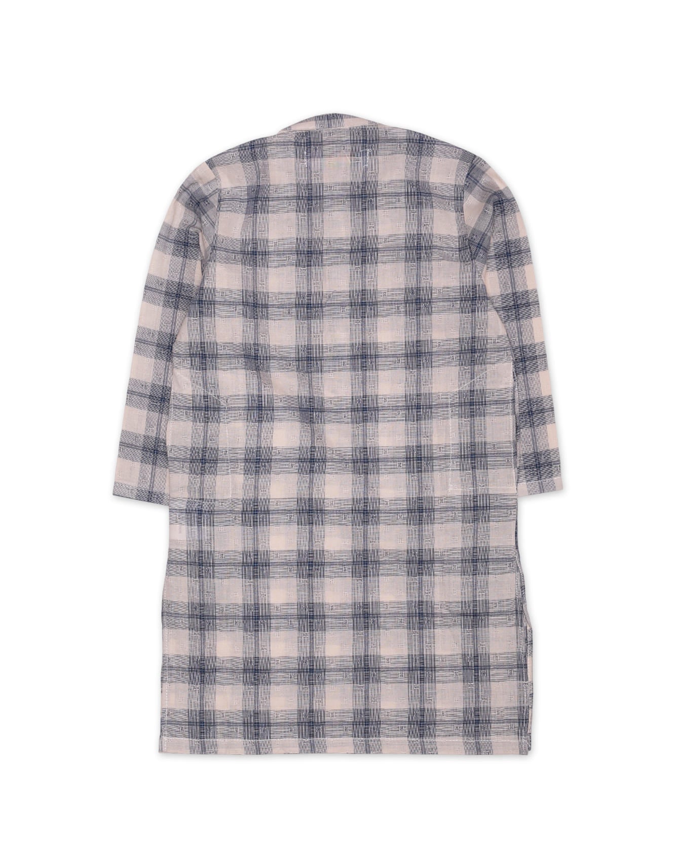 Zubaida's Gingham Check Kurta - Zubaidas Officialâ„¢