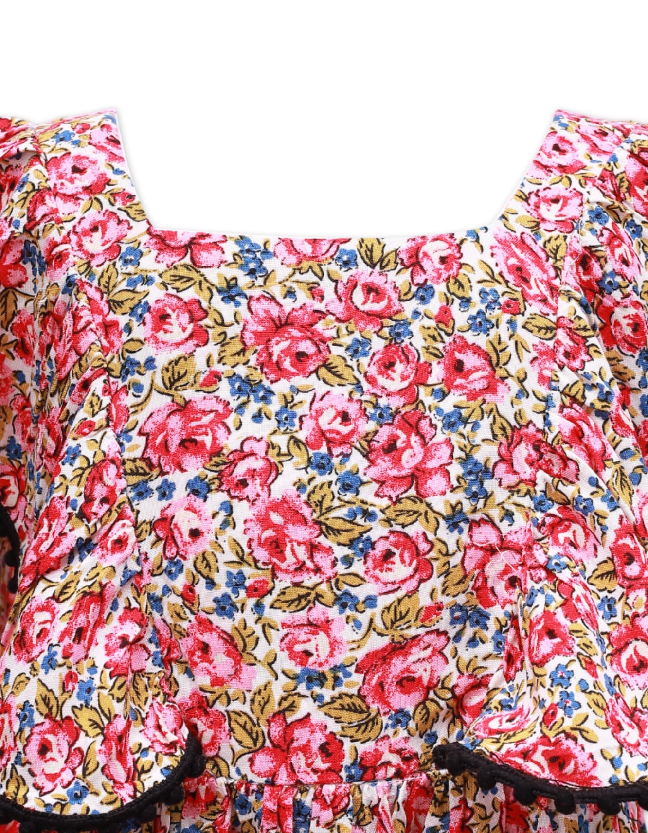 Zubaida's Floral Ruffle Dress - Zubaidas Officialâ„¢
