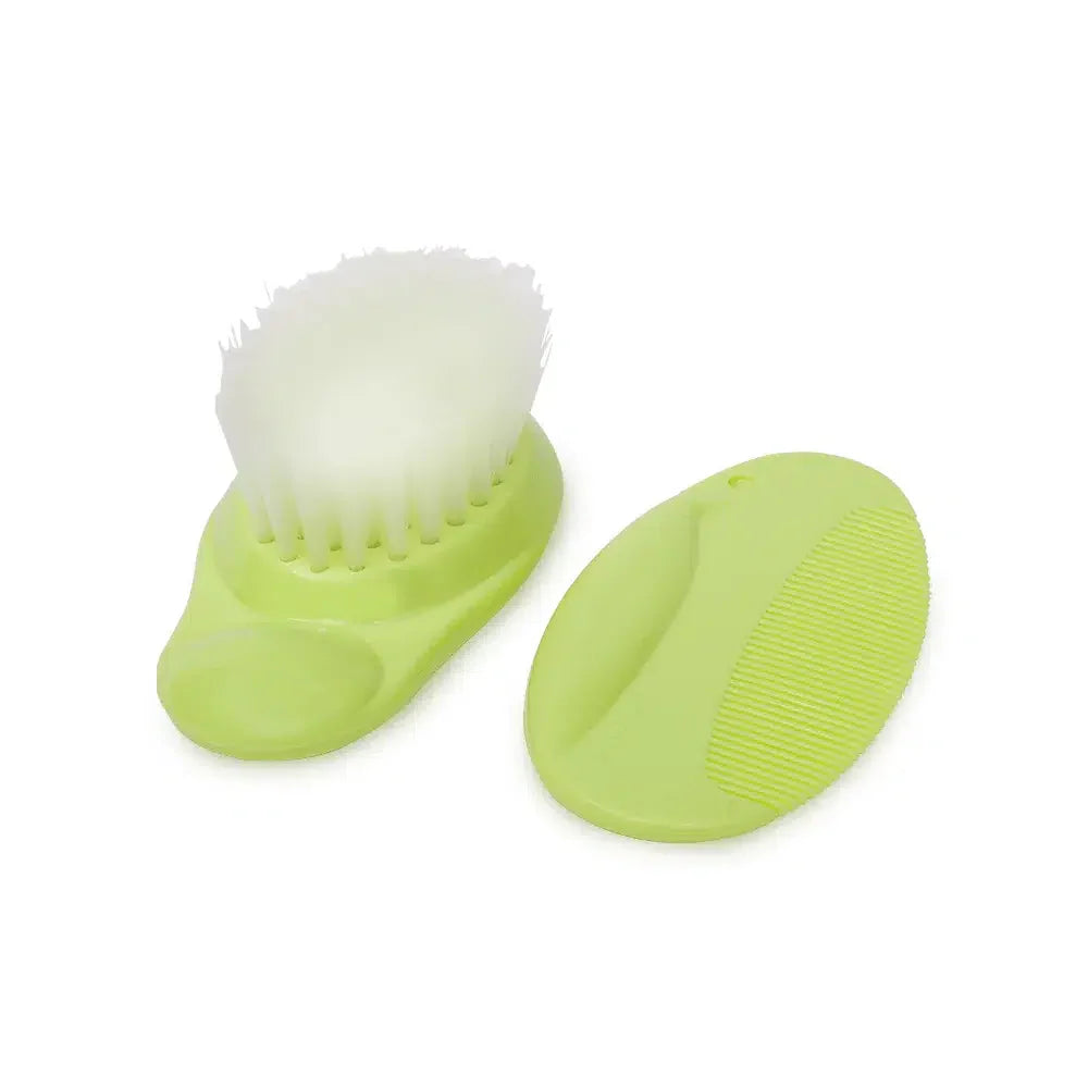 Zubaida's Farlin Baby Comb And Brush Set Green - BF-150A - Zubaidas Officialâ„¢