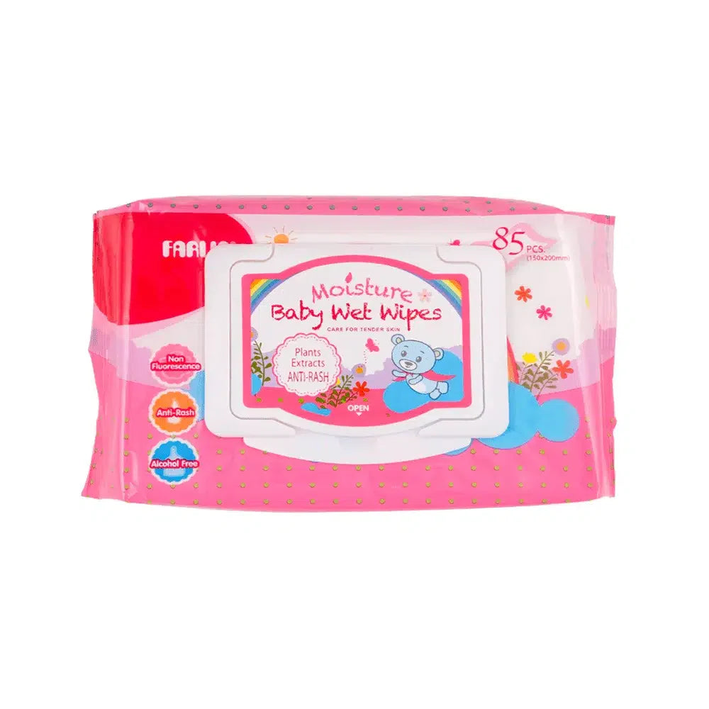 Zubaida's Farlin Baby Wipes 85 Pcs Anti-Rash - DT-006A - Zubaidas Officialâ„¢