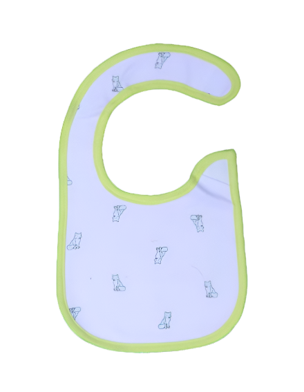 Zubaida's Bib White & Green - Zubaidas Officialâ„¢