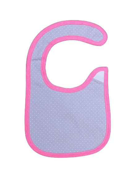 Zubaida's Bib Pink Gray & Pink - Zubaidas Official™