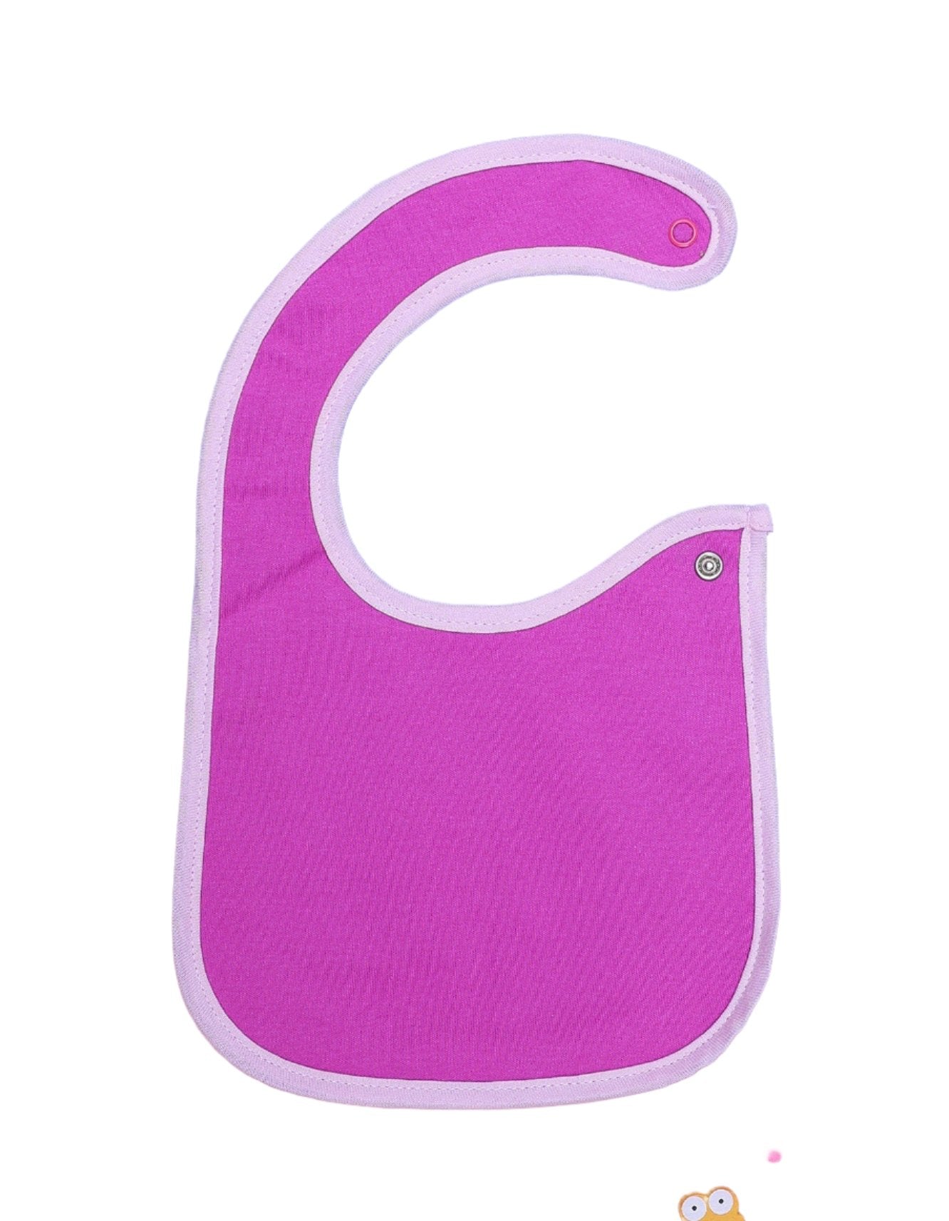 Zubaida's Bib Magenta and Pink Border - Zubaidas Official™