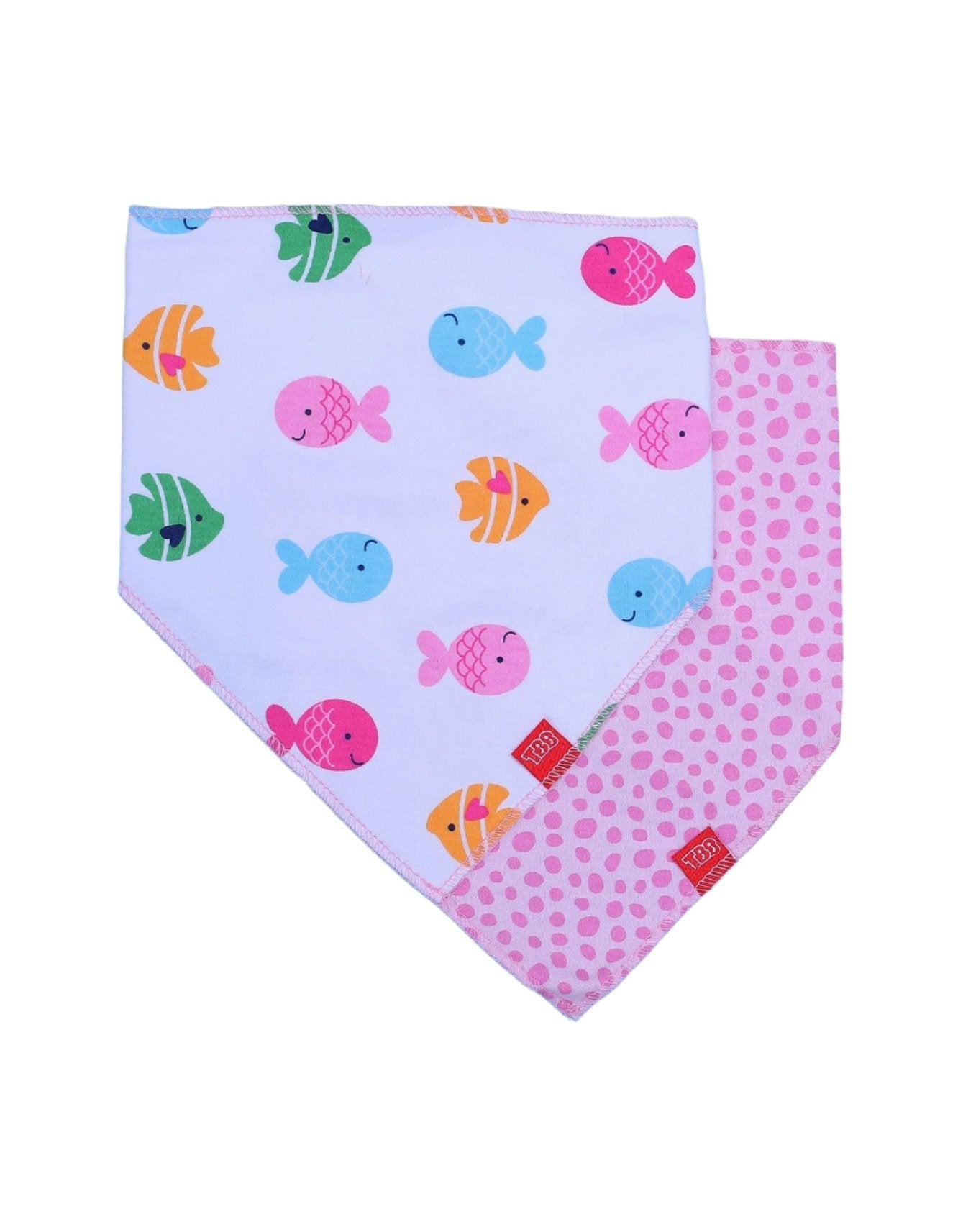 Zubaida's Bib Bandana White and Pink-Set of 2 - Zubaidas Official™