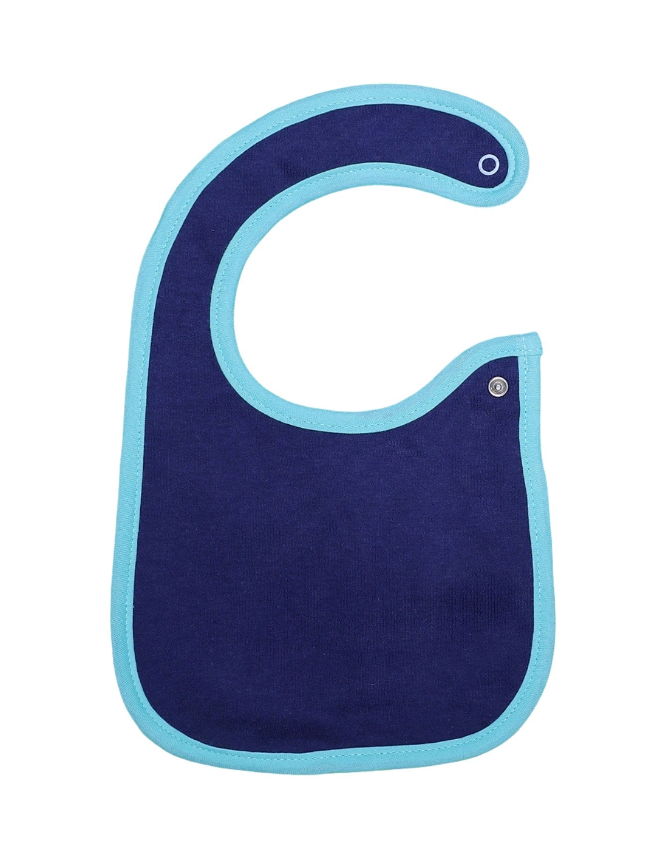 Zubaida's Bib Blue with Turquoise Border - Zubaidas Official™