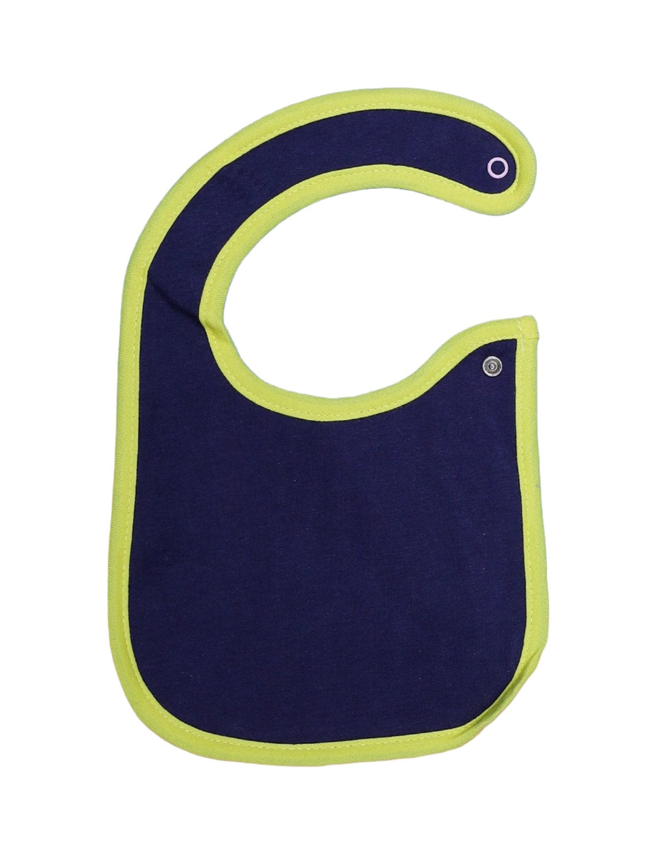 Zubaida's Bib Navy Blue & Neon Green - Zubaidas Official™