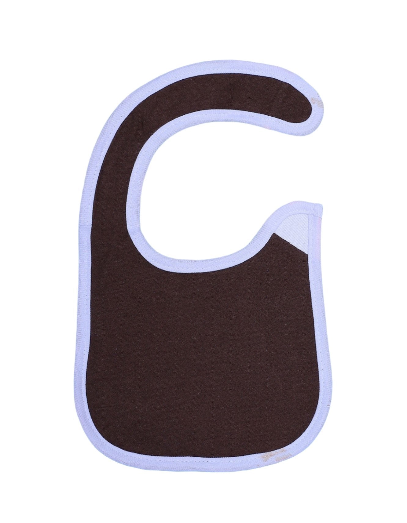 Zubaida's Bib Brown with White Border - Zubaidas Official™
