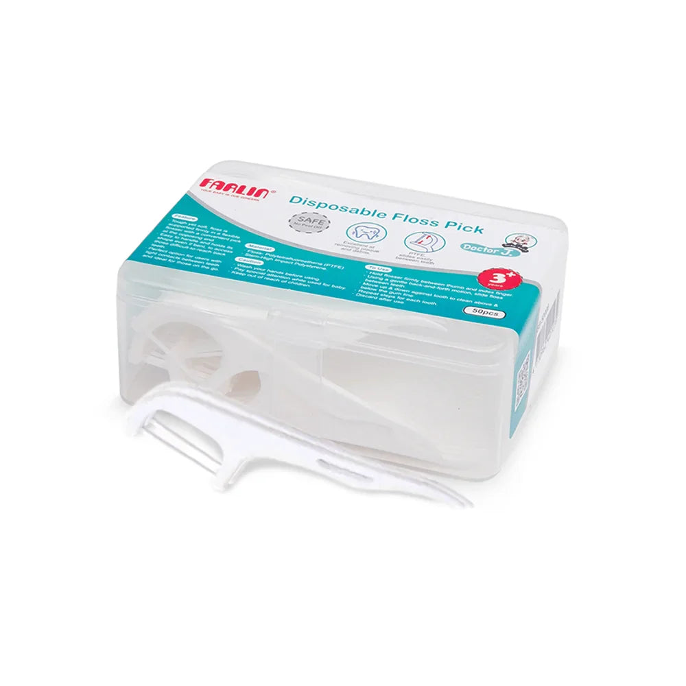 Zubaida's Farlin Disposable Floss Pick (50 Pcs) - BB-50006 - Zubaidas Officialâ„¢