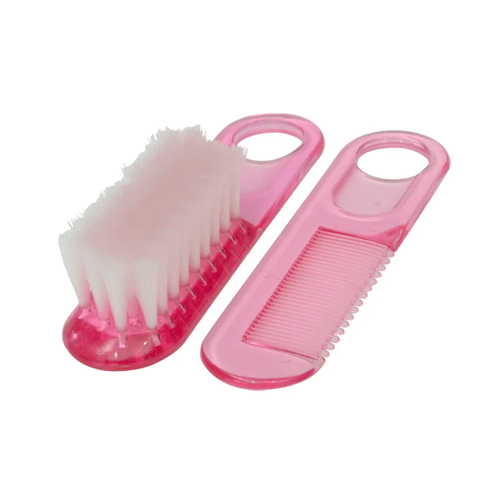 Zubaida's Farlin Comb And Brush Set Pink - BF-150 - Zubaidas Officialâ„¢