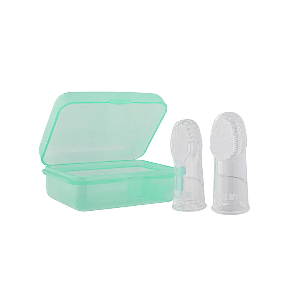 Zubaida's Farlin Finger Toothbrushes Parents Set - BB-41001 - Zubaidas Officialâ„¢