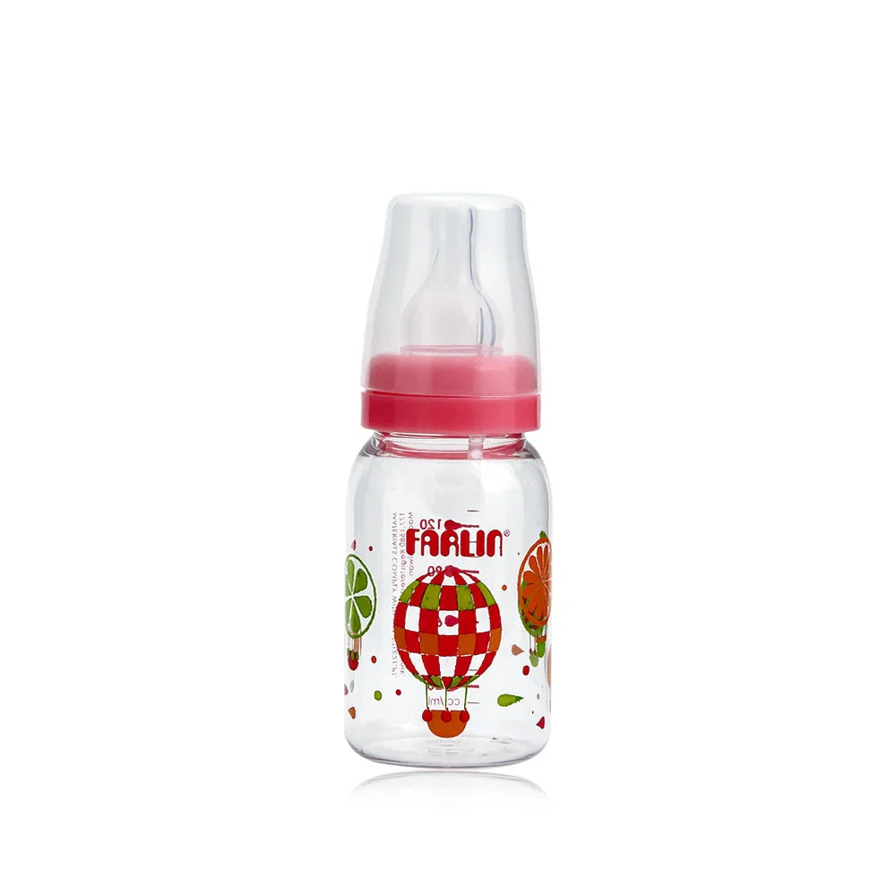 Zubaida's Farlin Pastel Feeding Bottle 4 Oz Pink - NF-868 - Zubaidas Official™