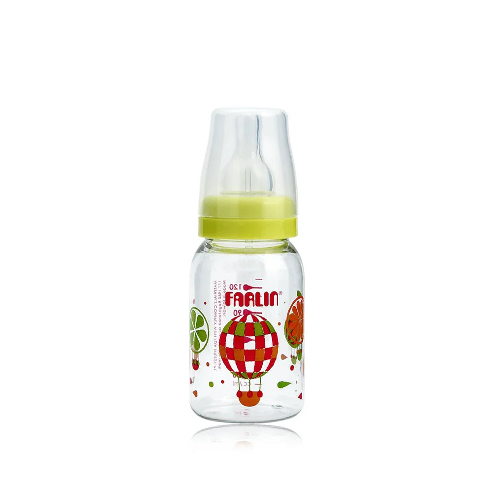 Zubaida's Farlin Pastel Feeding Bottle 4 Oz Green - NF-868 - Zubaidas Official™