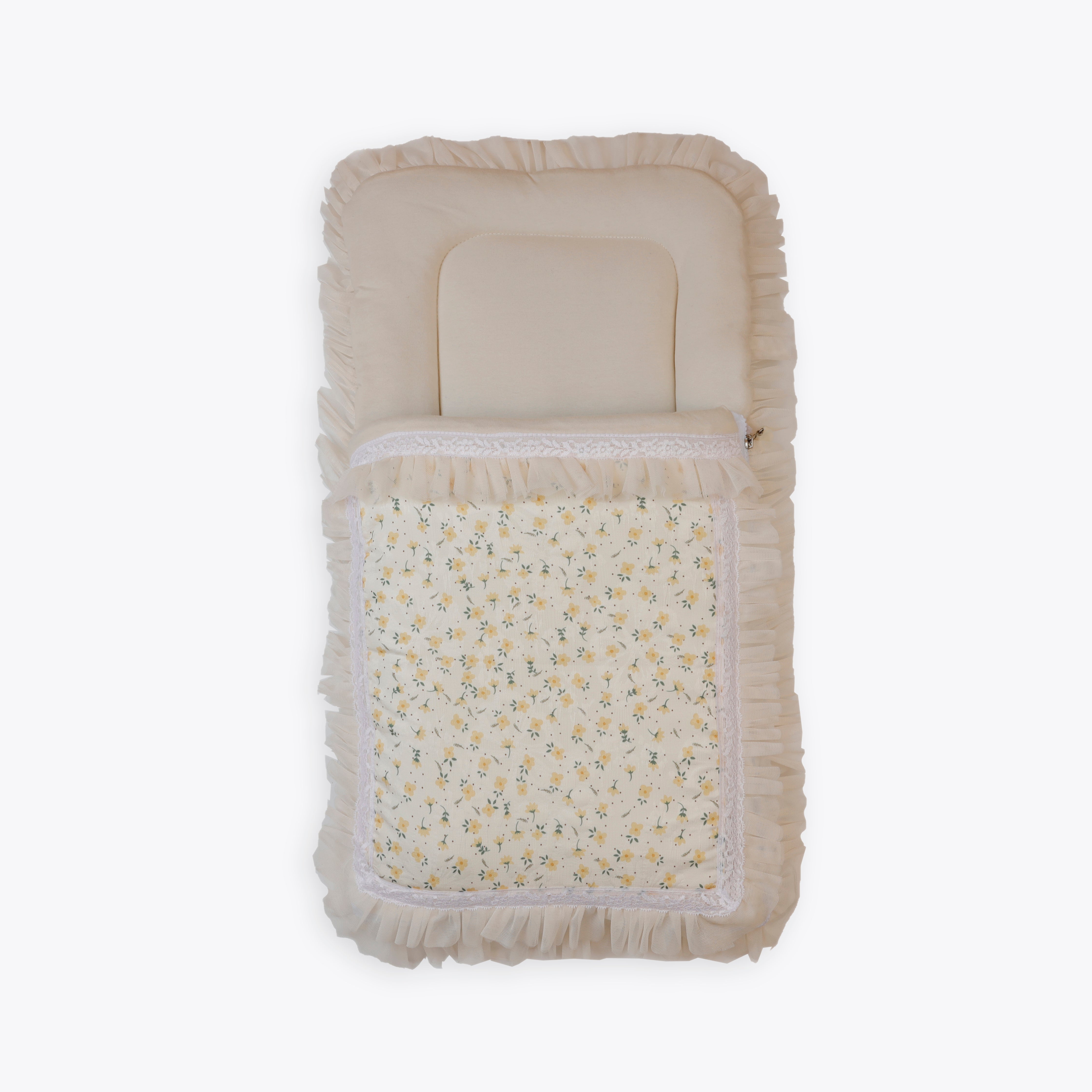 Carry Nest With Out Pillow Yellow Flower