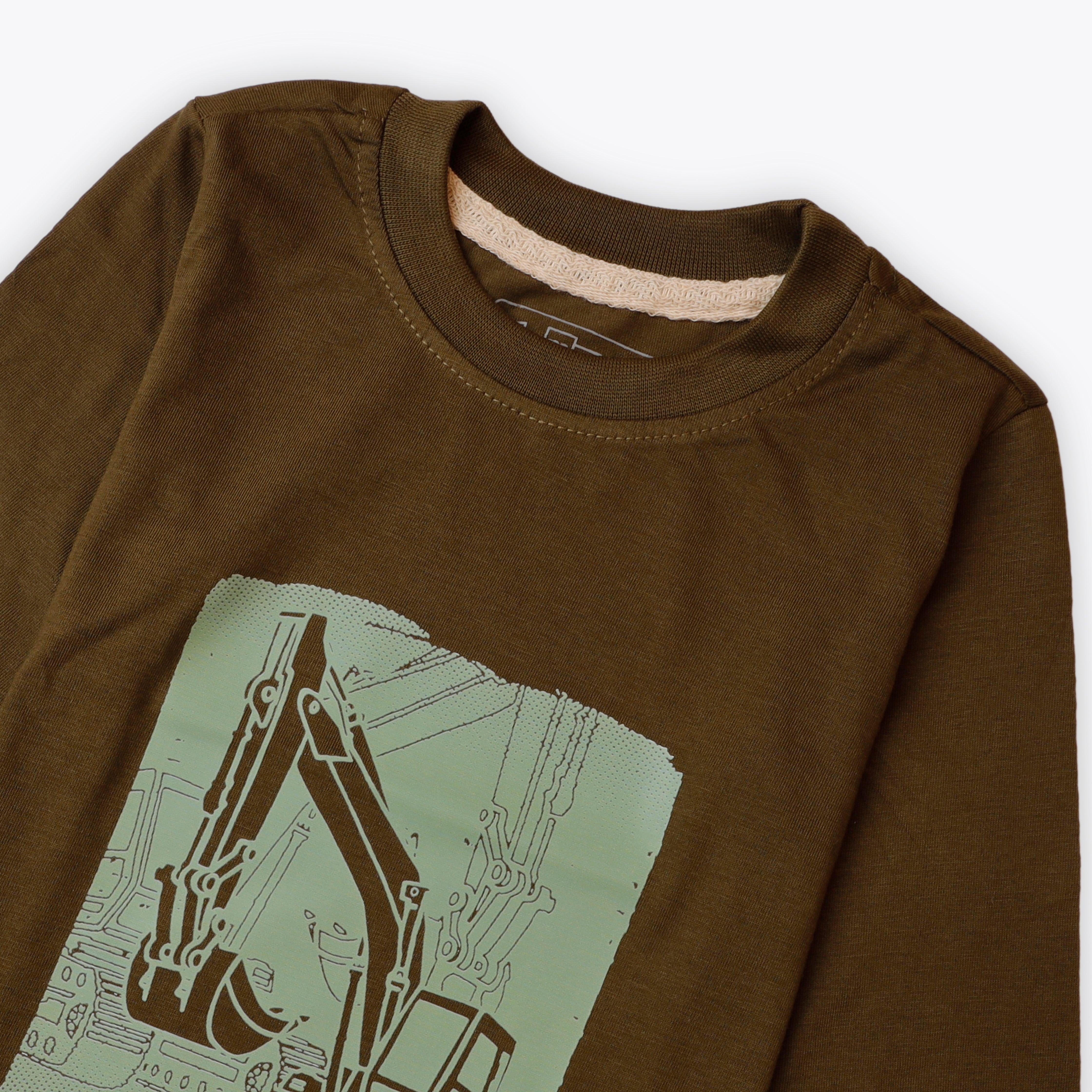 T Shirt Fullsleeves Olive