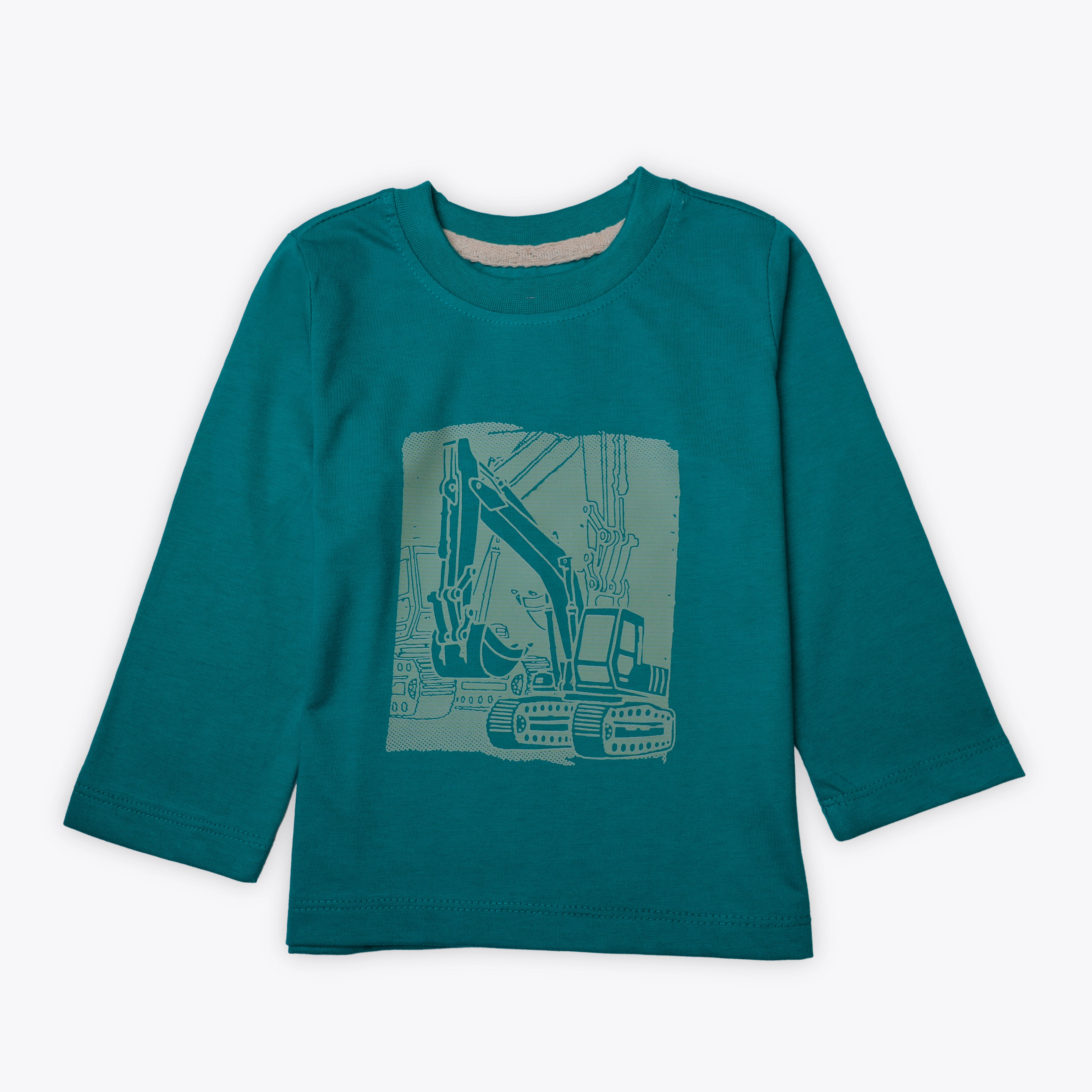 T Shirt Fullsleeves Dark Green