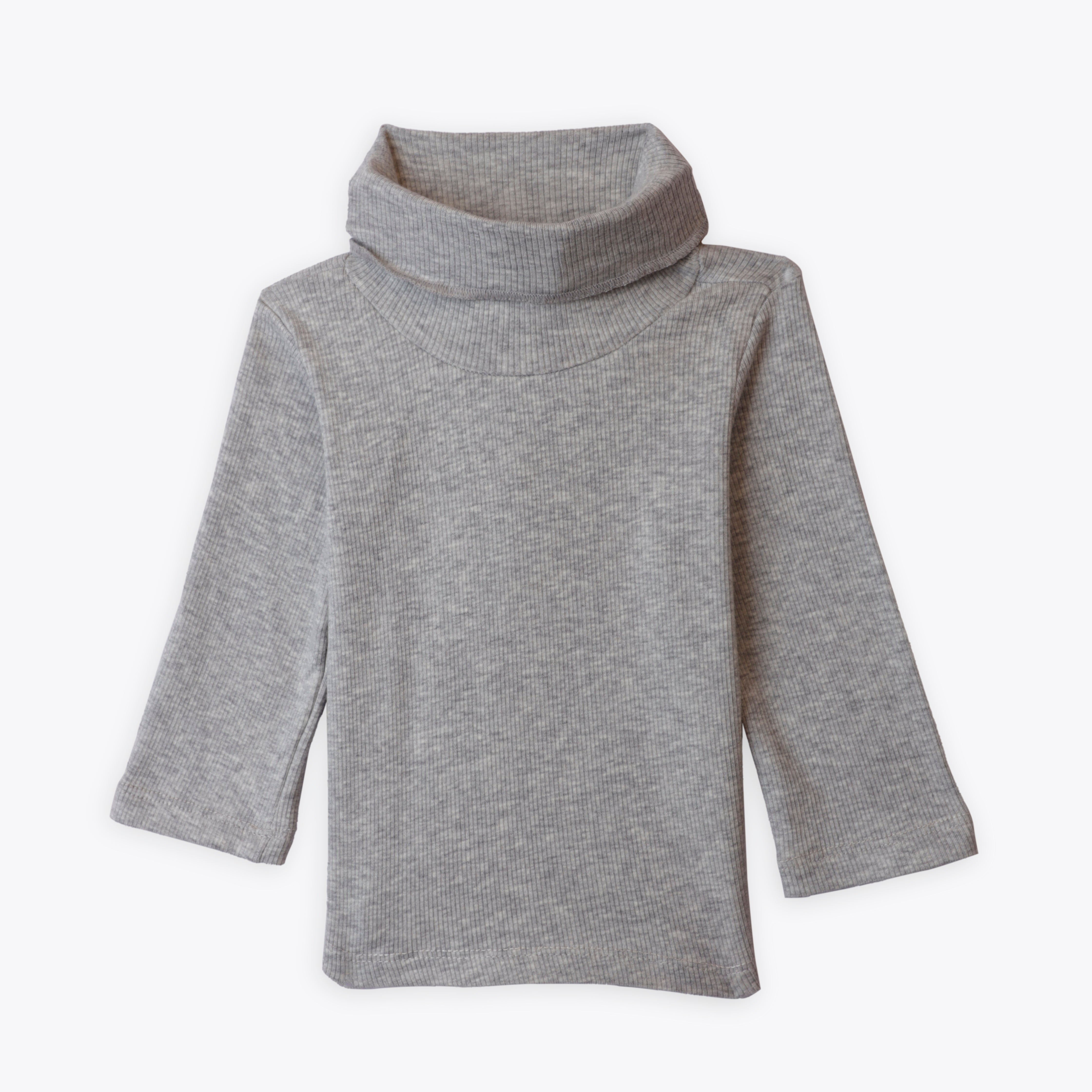 Sweatshirt Turtle Neck Grey