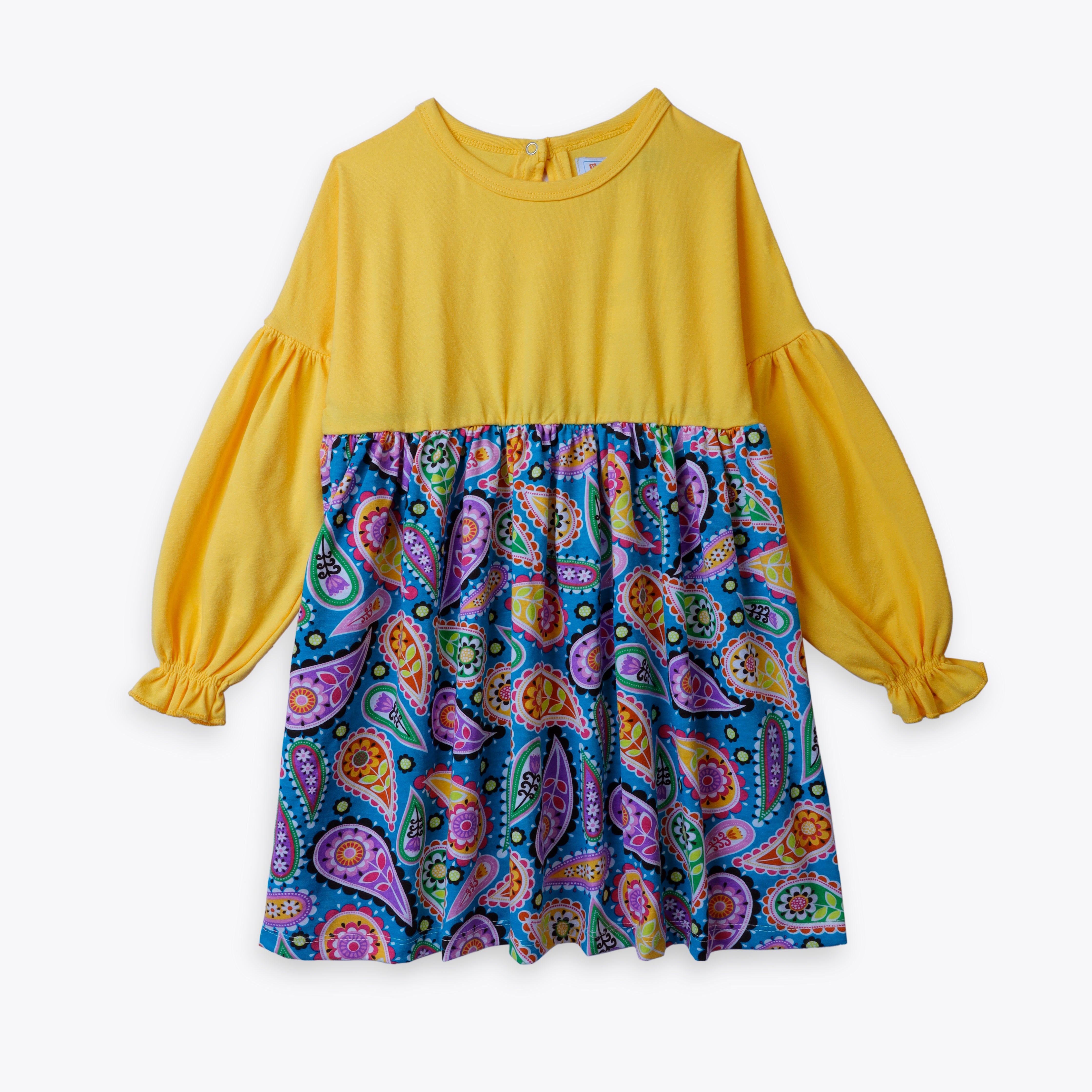Frock Flair Yellow