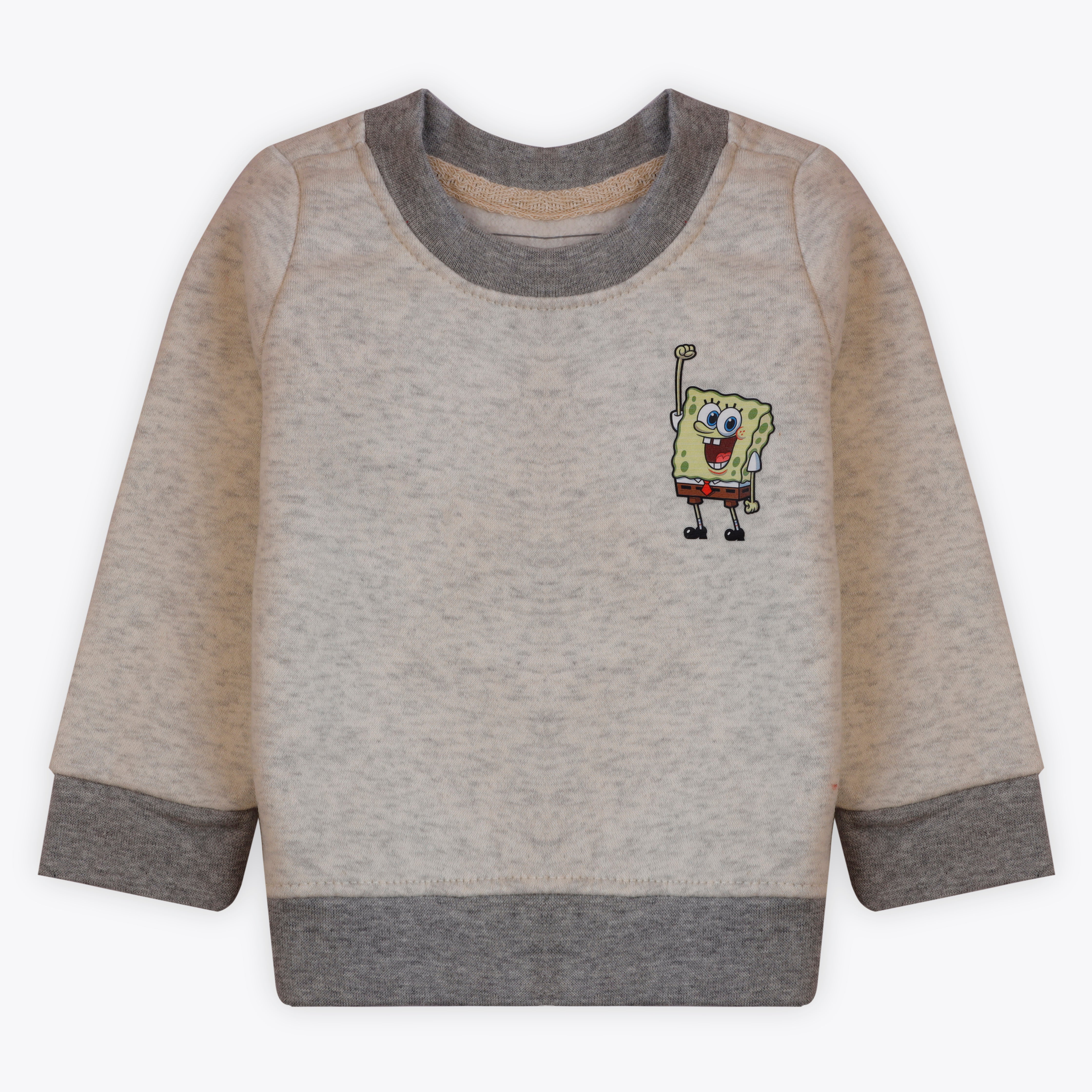 Sweatshirt Solid Light Grey