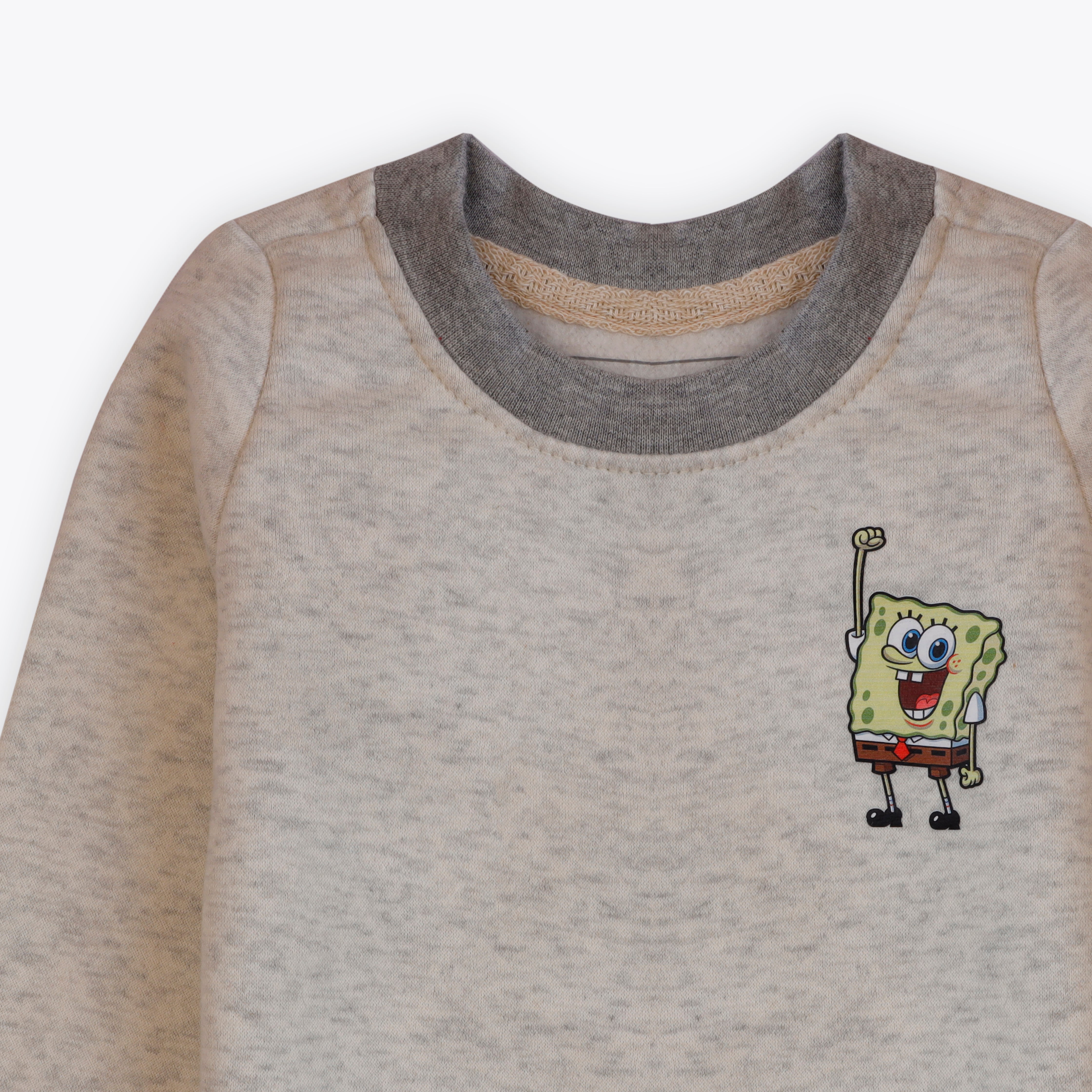 Sweatshirt Solid Light Grey