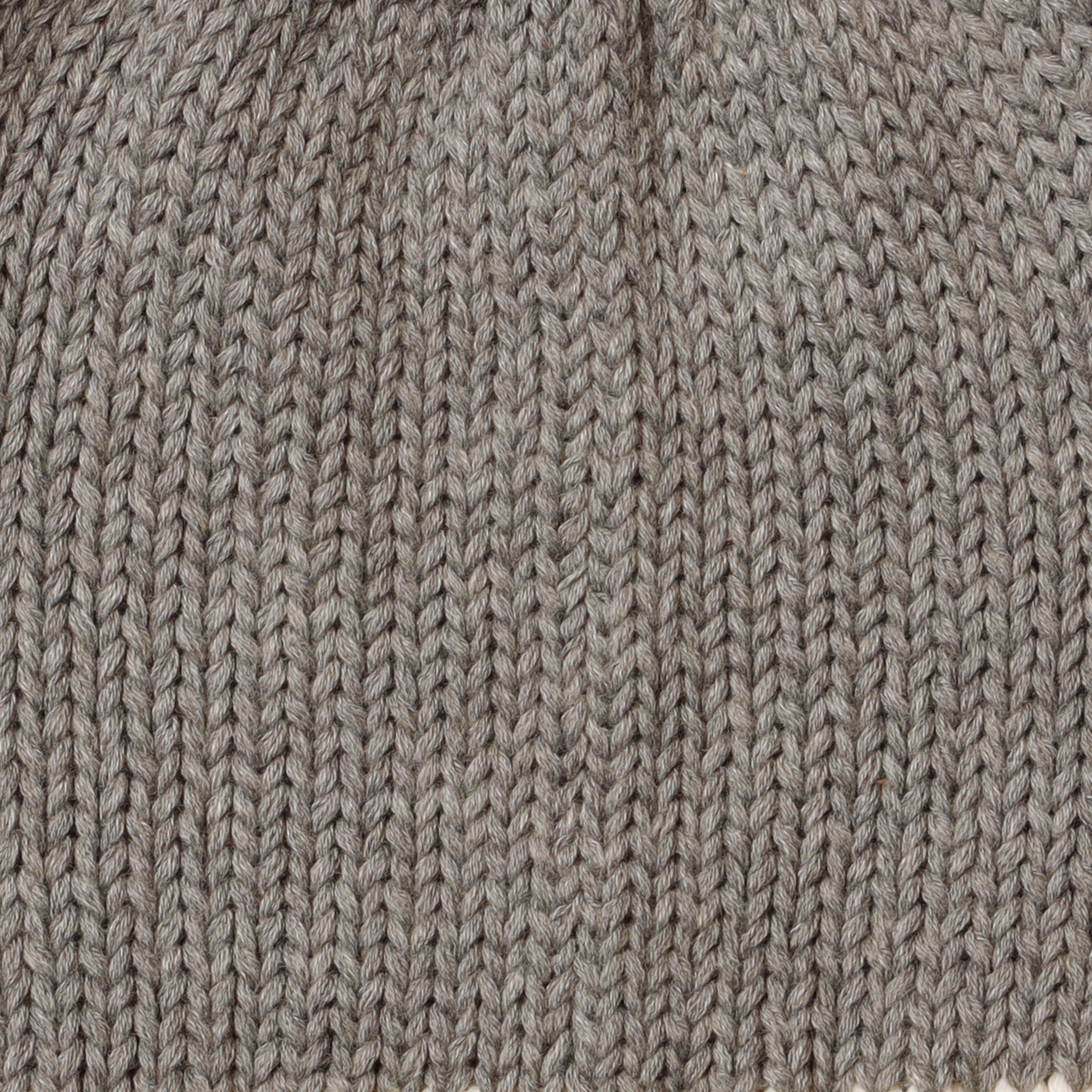 Caps Woolen Grey with Stripes