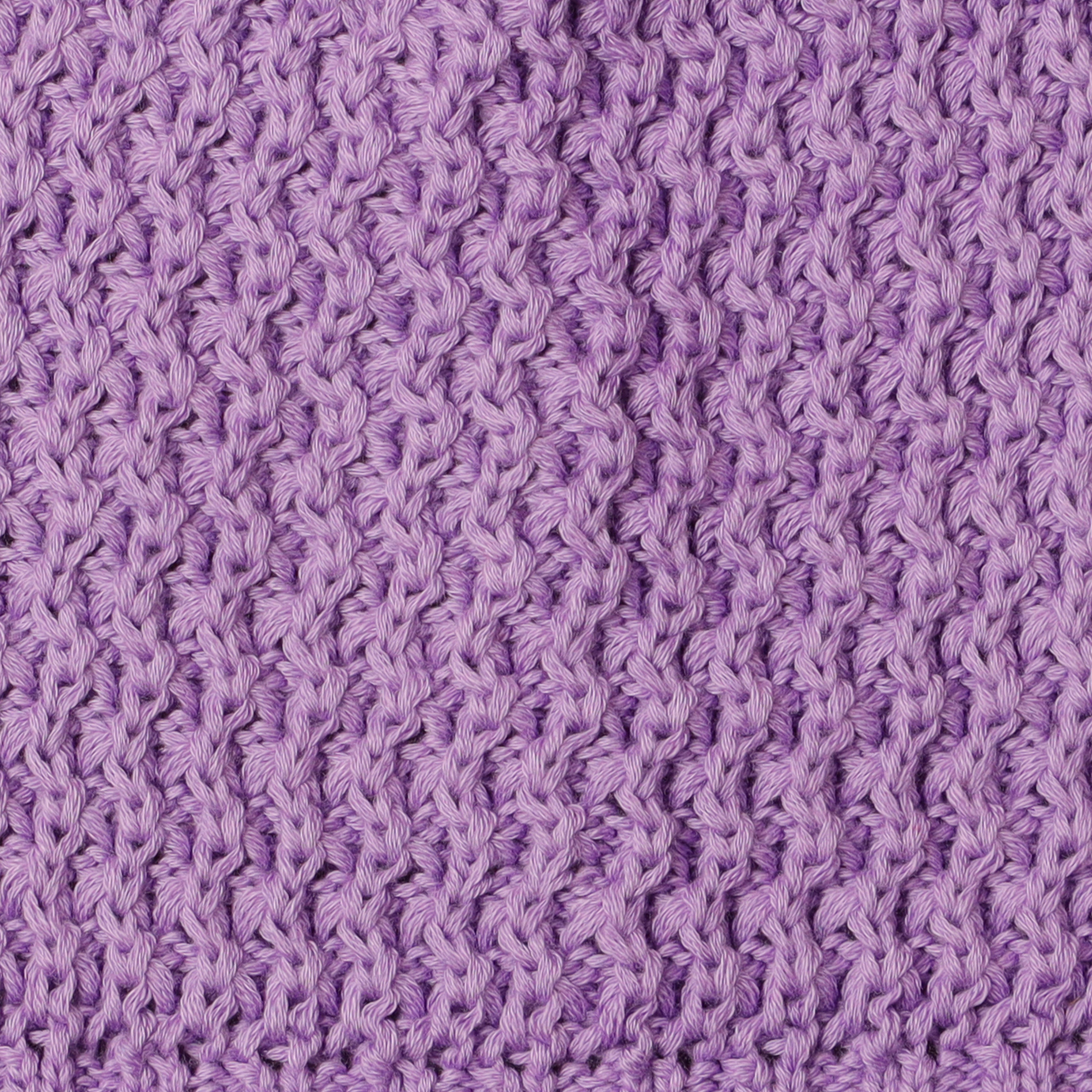 Caps Woolen Solid Purple