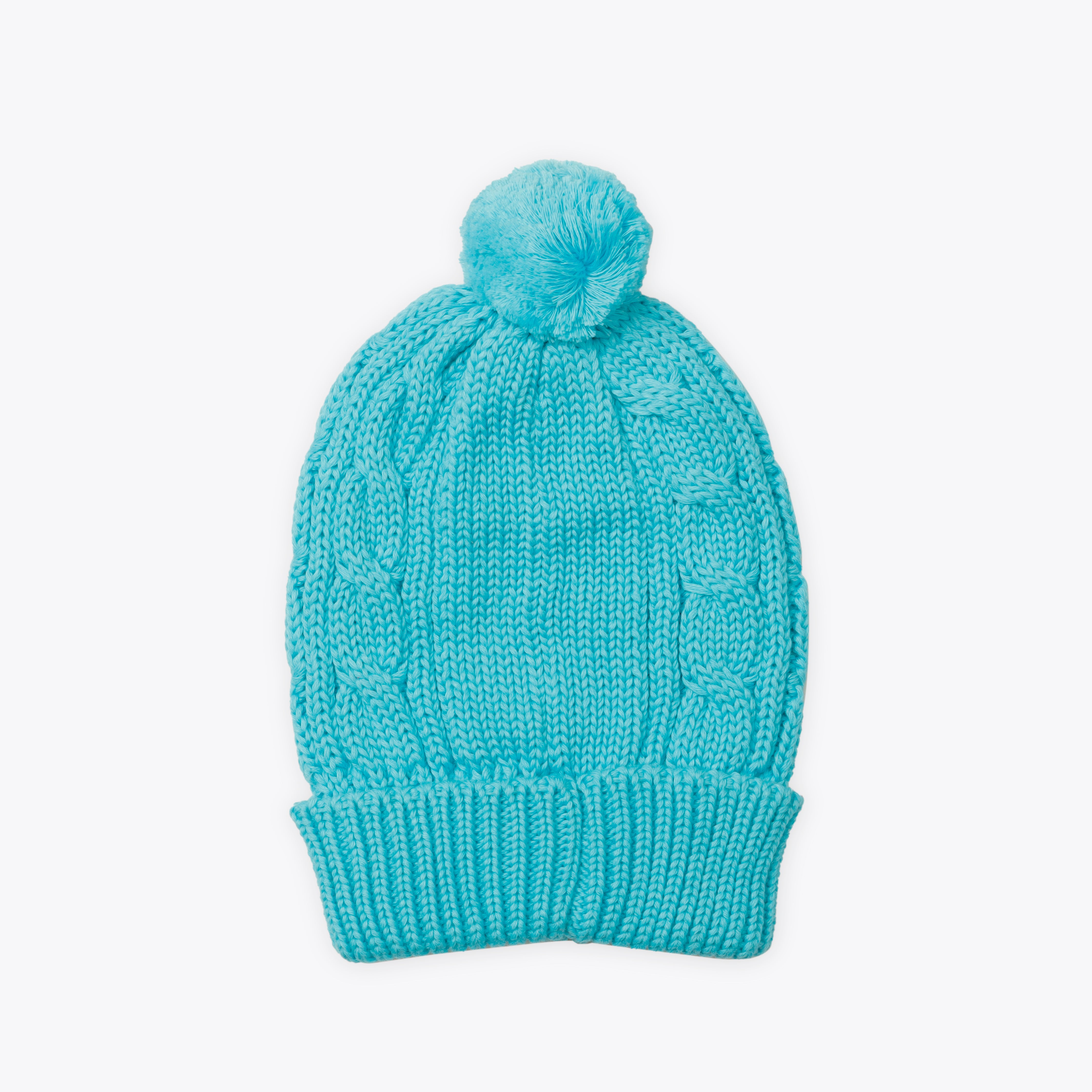 Caps Woolen Sky Blue
