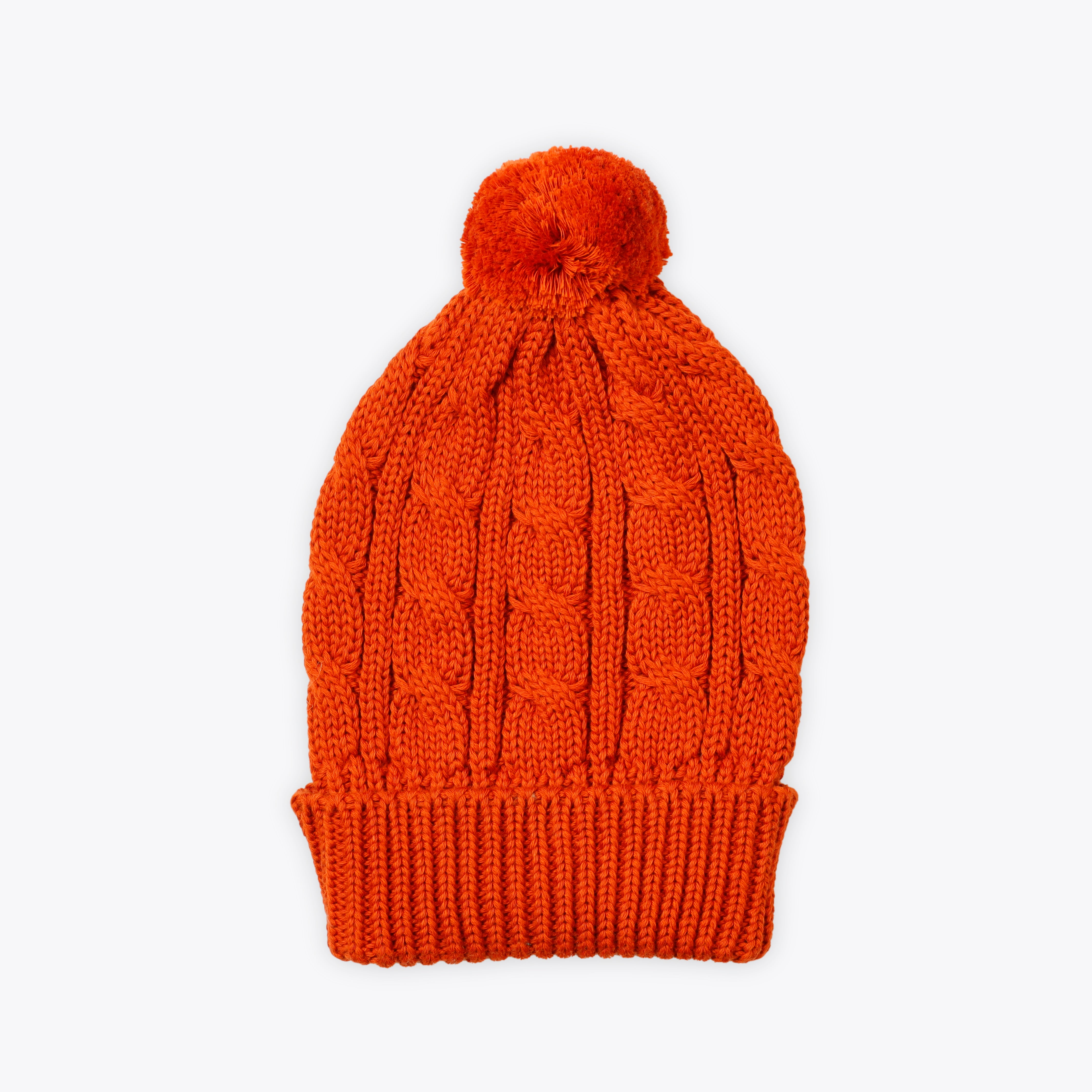 Caps Woolen Rust