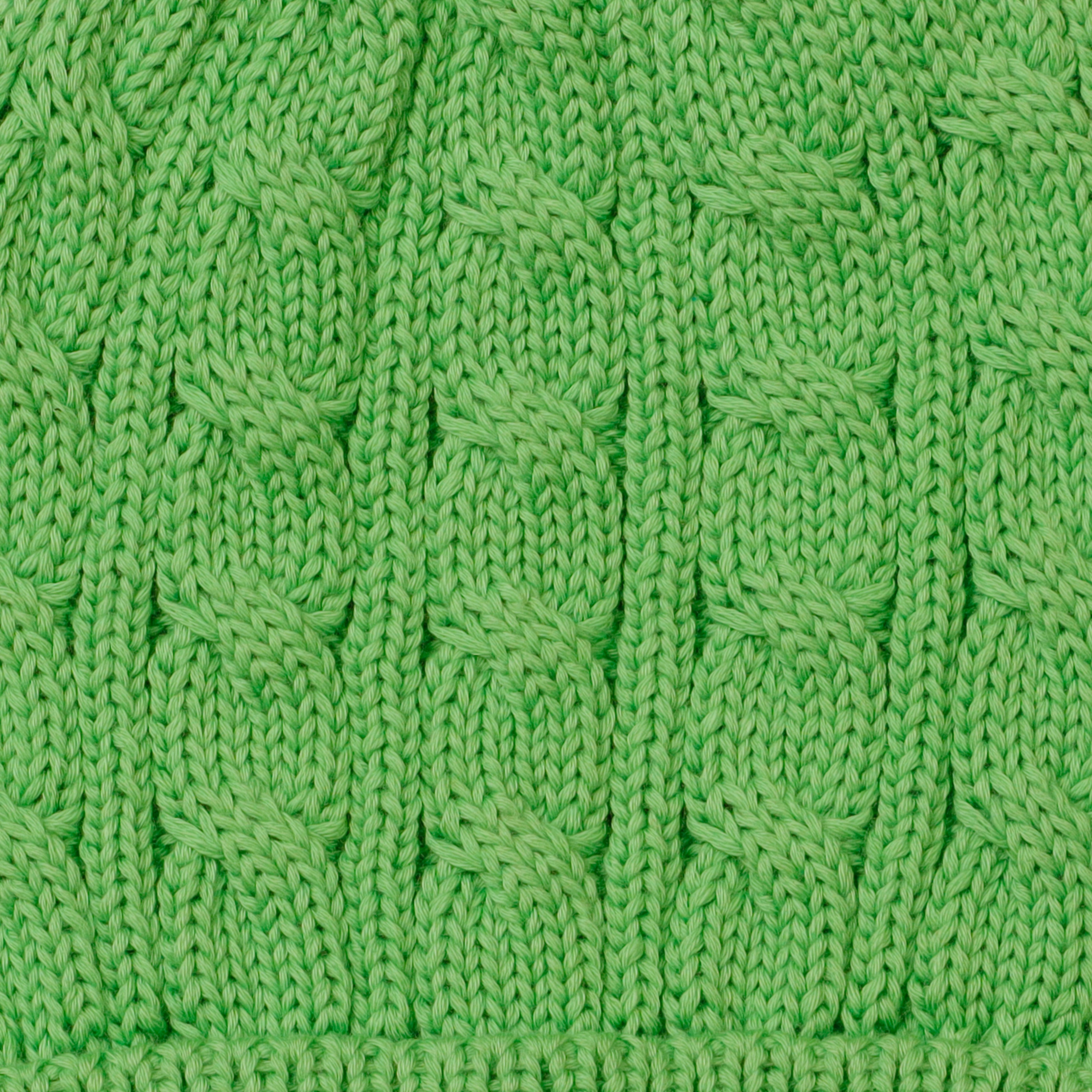 Caps Woolen Bright Green