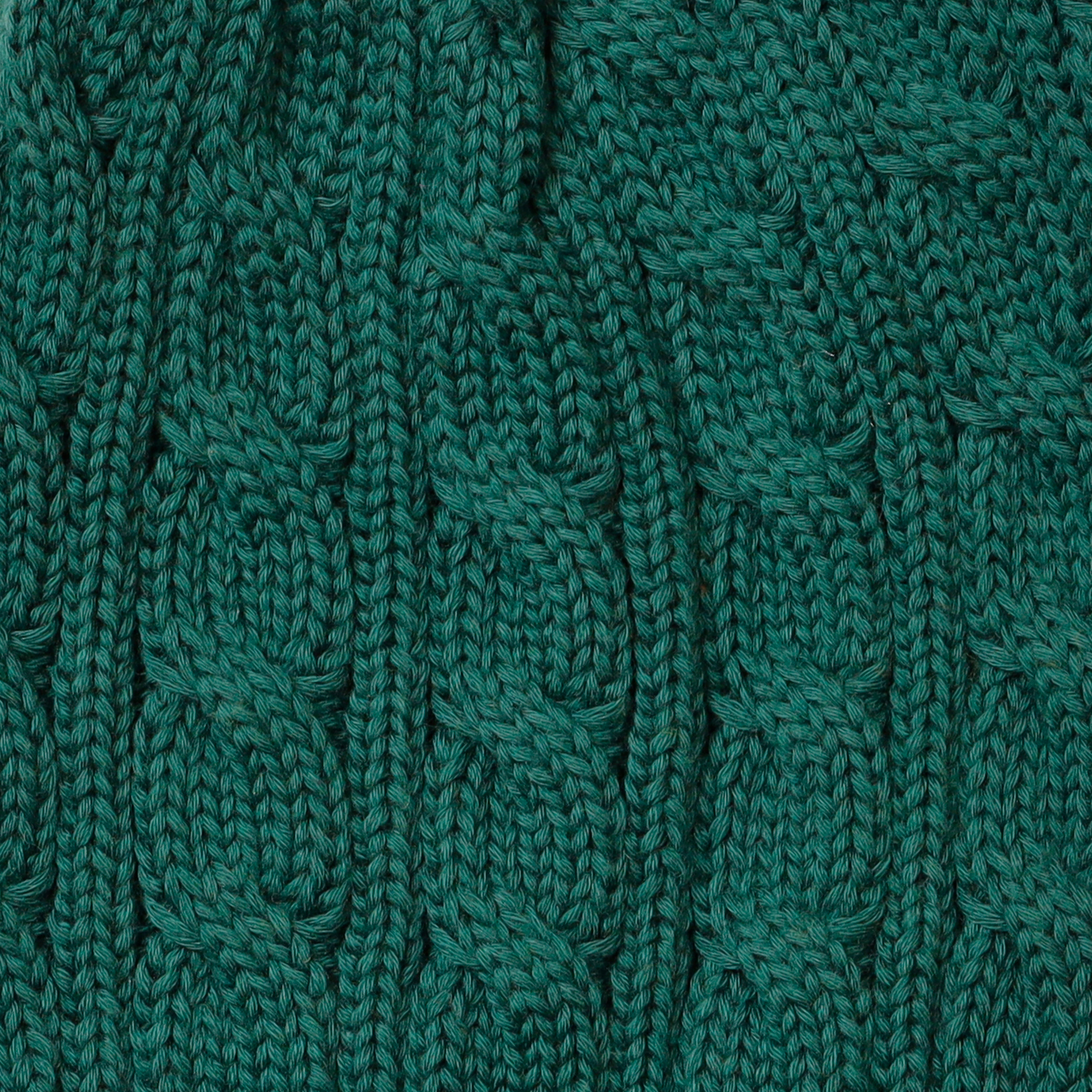 Caps Woolen Dark Green Stripes