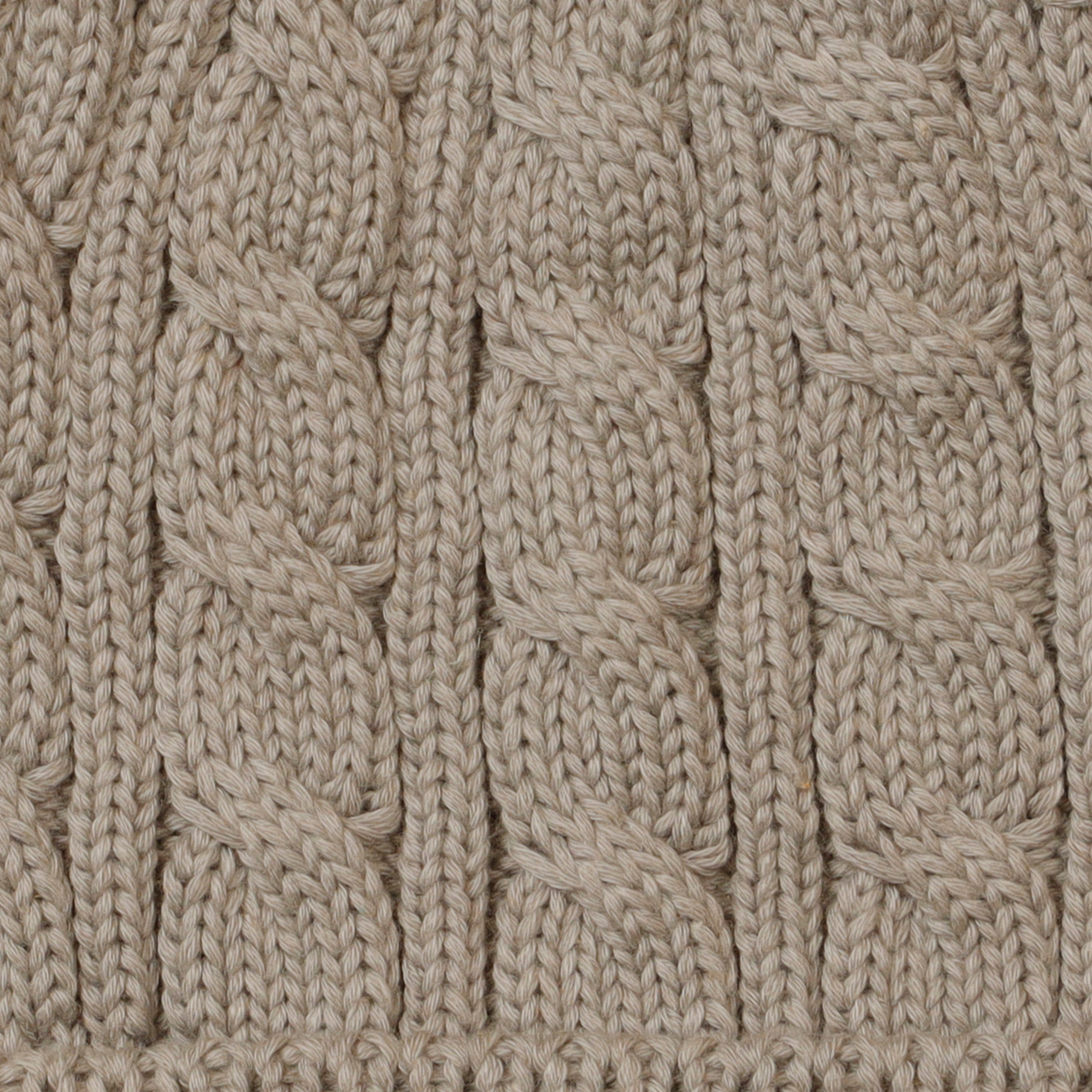 Caps Woolen Light Grey