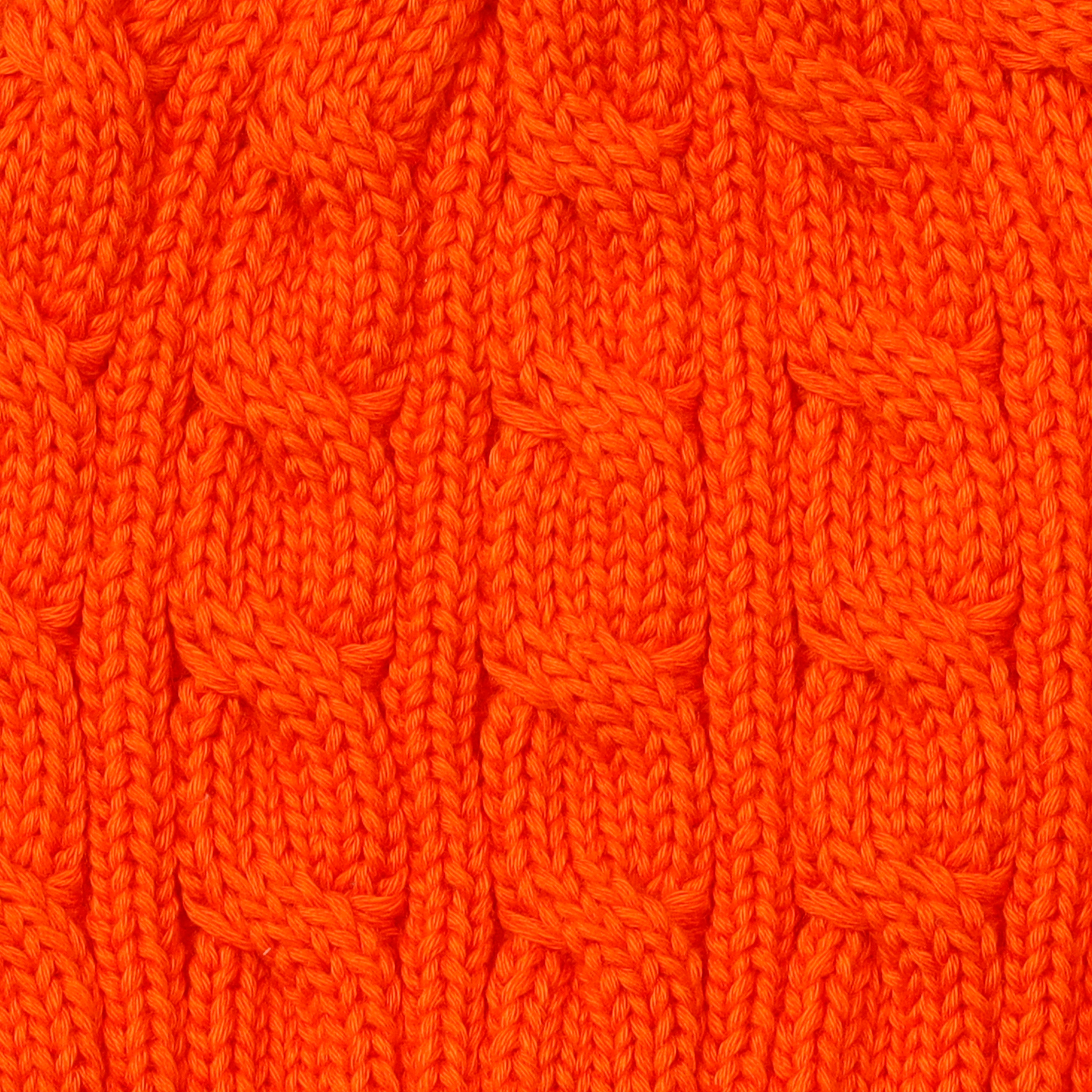 Caps Woolen Orange