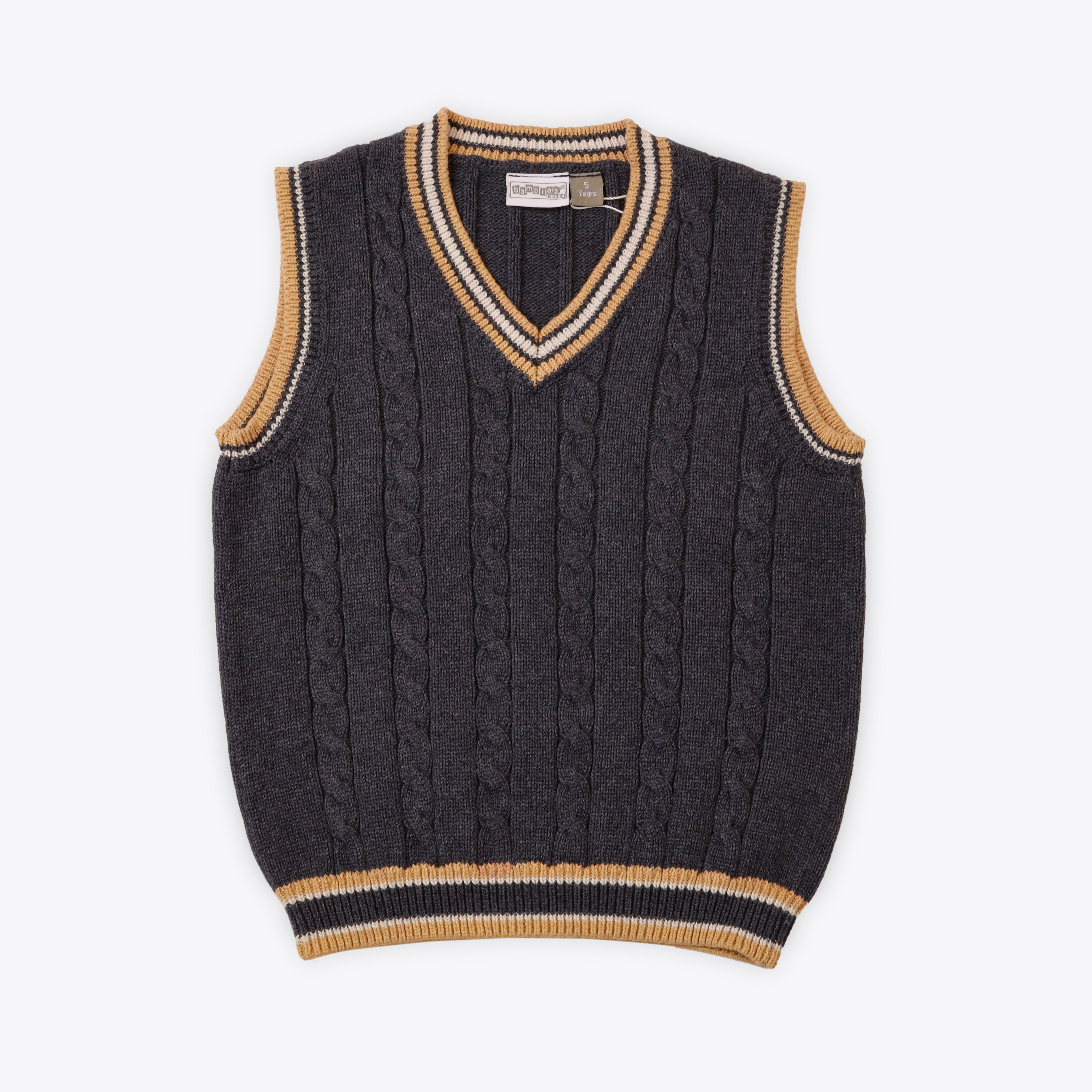 Sweater Sleeveless Blue Toddler