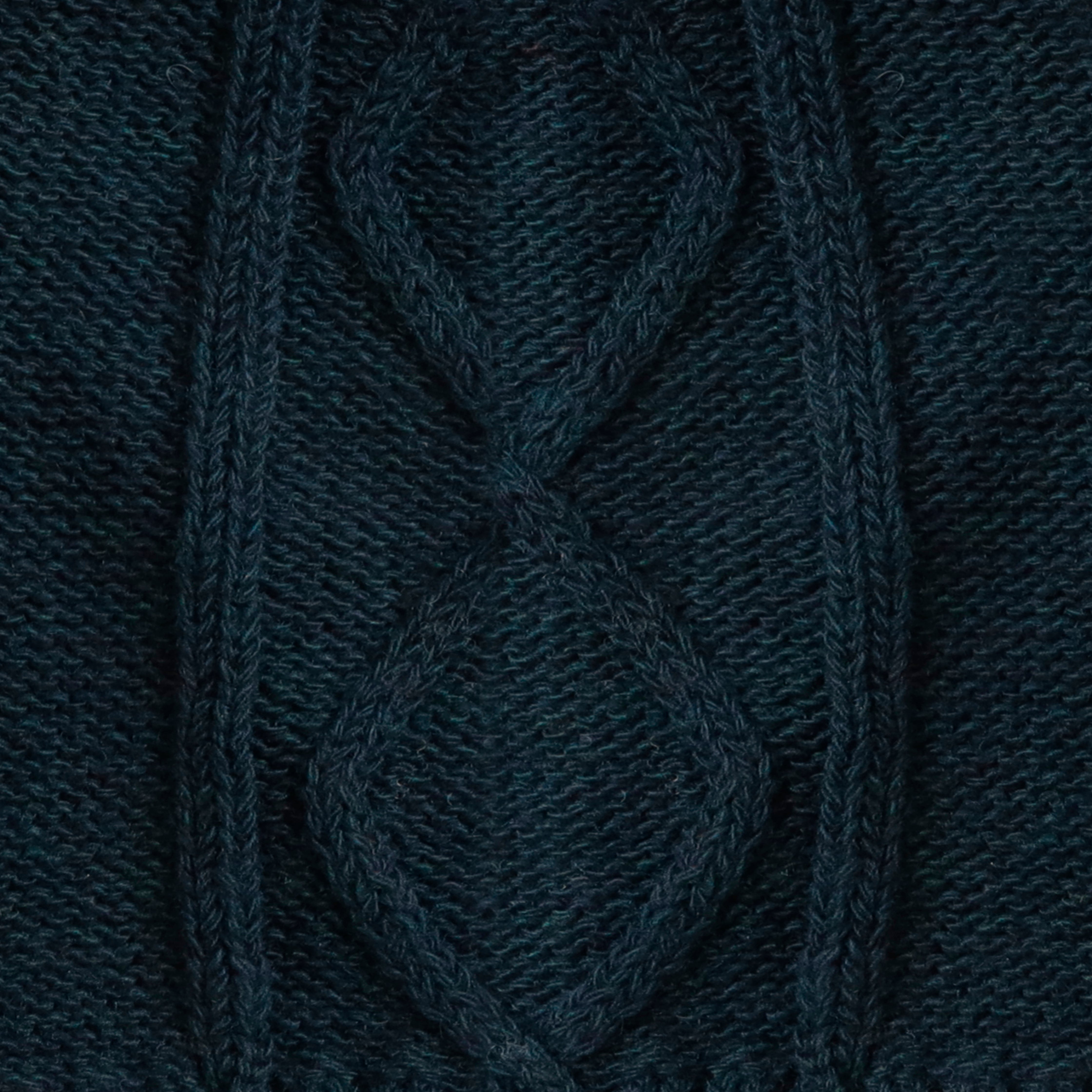 Caps Woolen Navy Green