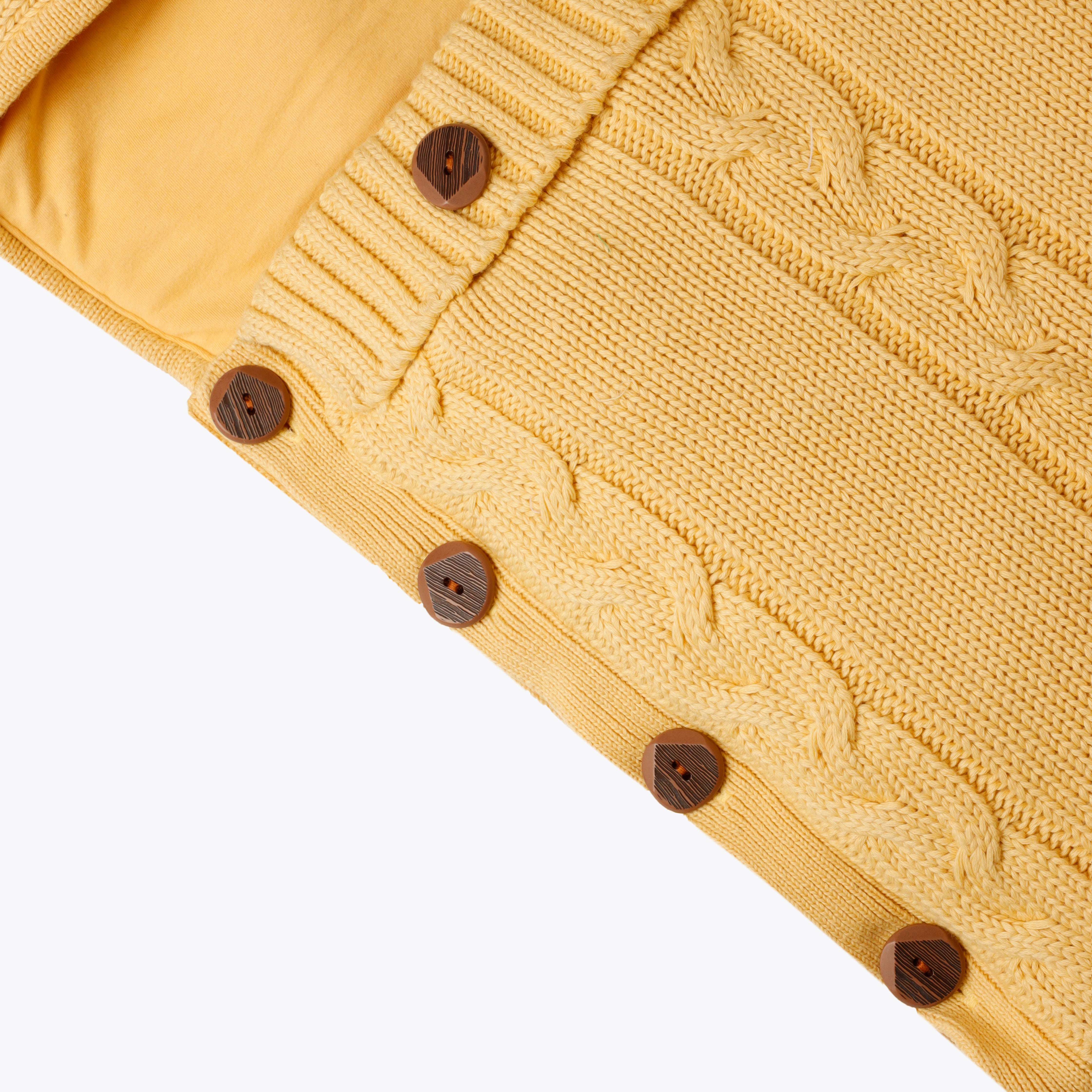 Carry Nest Woolen Yellow