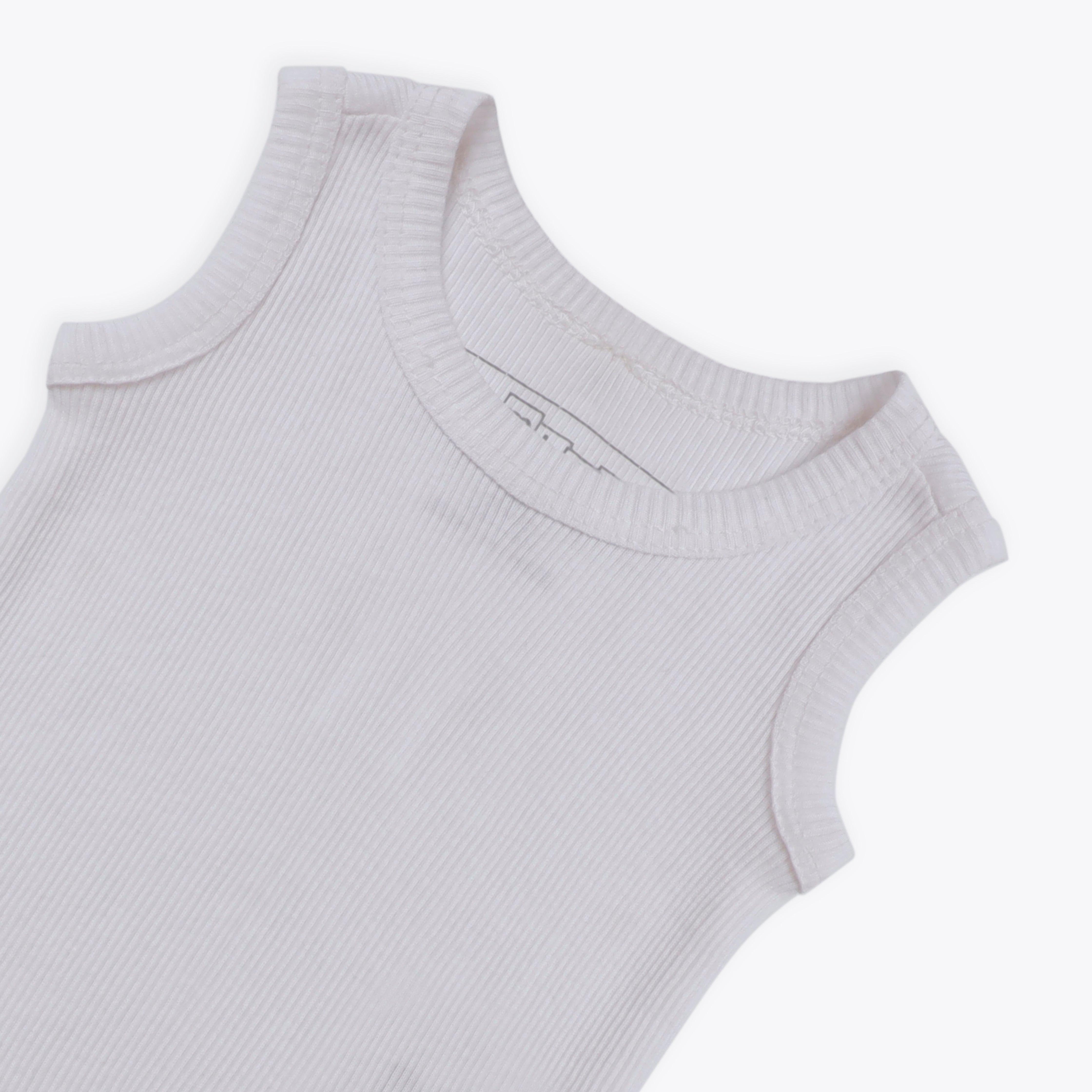 Bodysuit Sleeveless Off White Infant