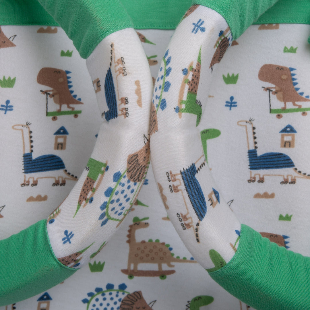 Hand Carry Dark Green Dino