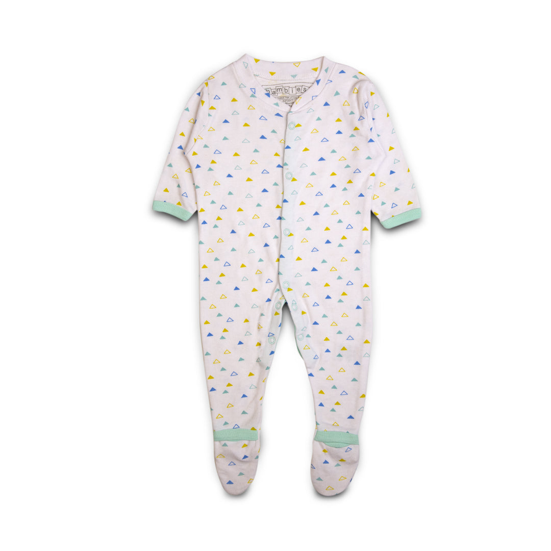 Zubaida's Bambies 3 Pcs Sleep Suit "Pilot Theme"