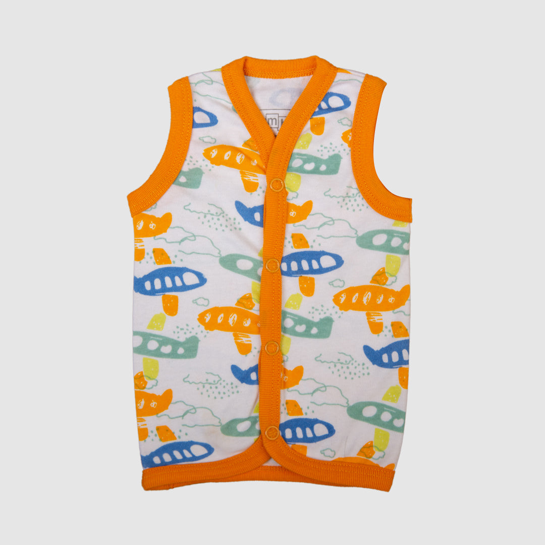 Vest Set of 3 Mustard Pilot